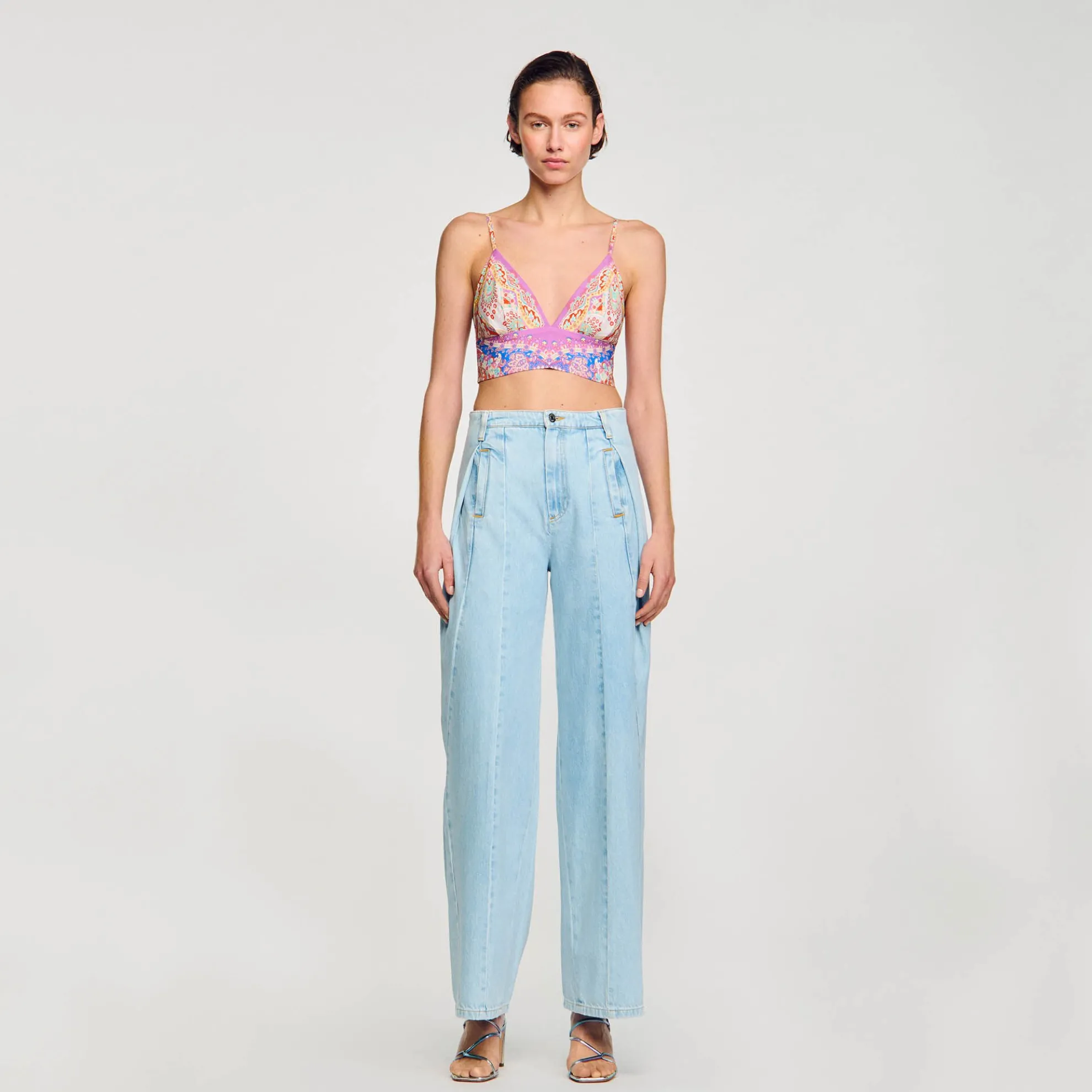 Brassière Met Print