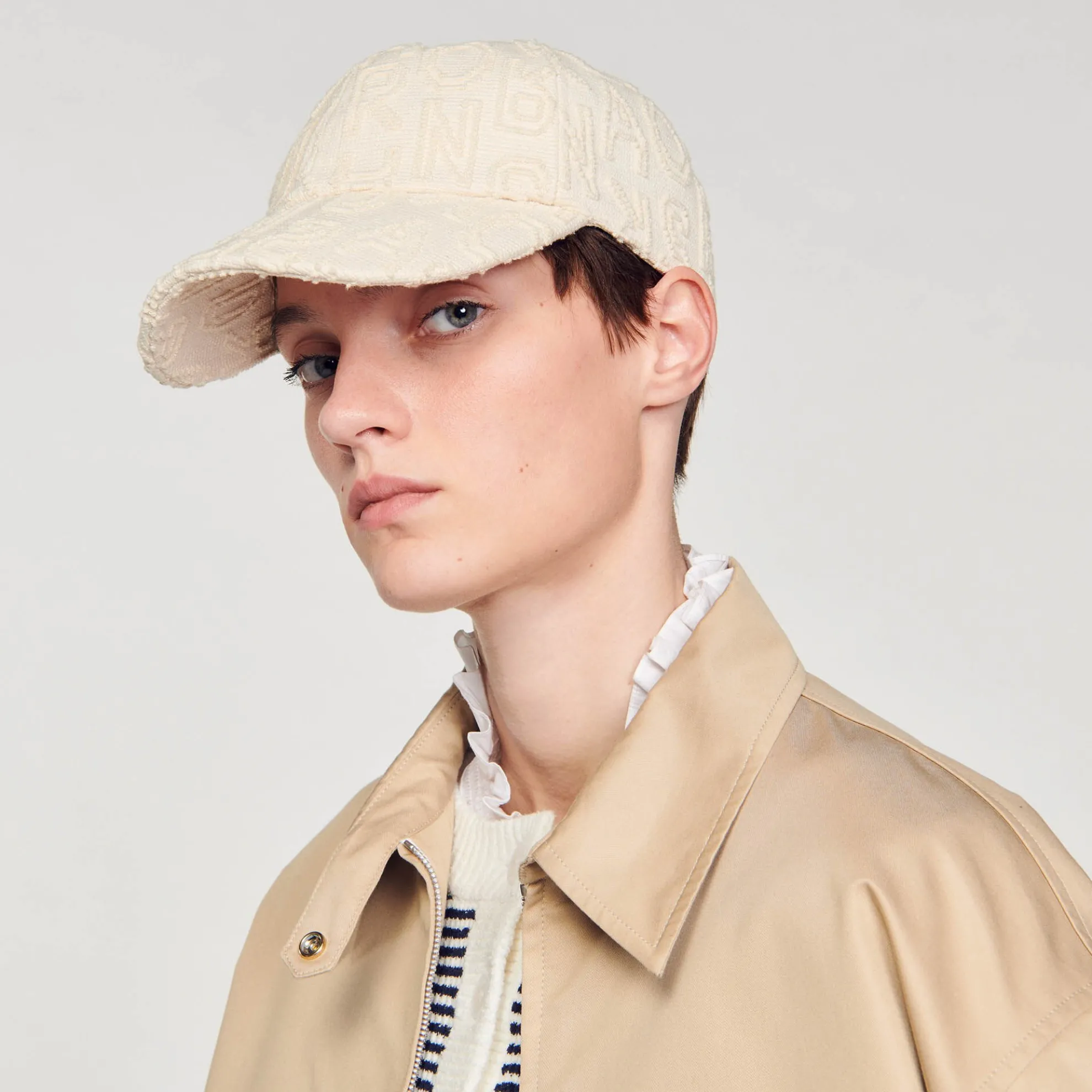 Canvas Pet Met Geborduurde Letters