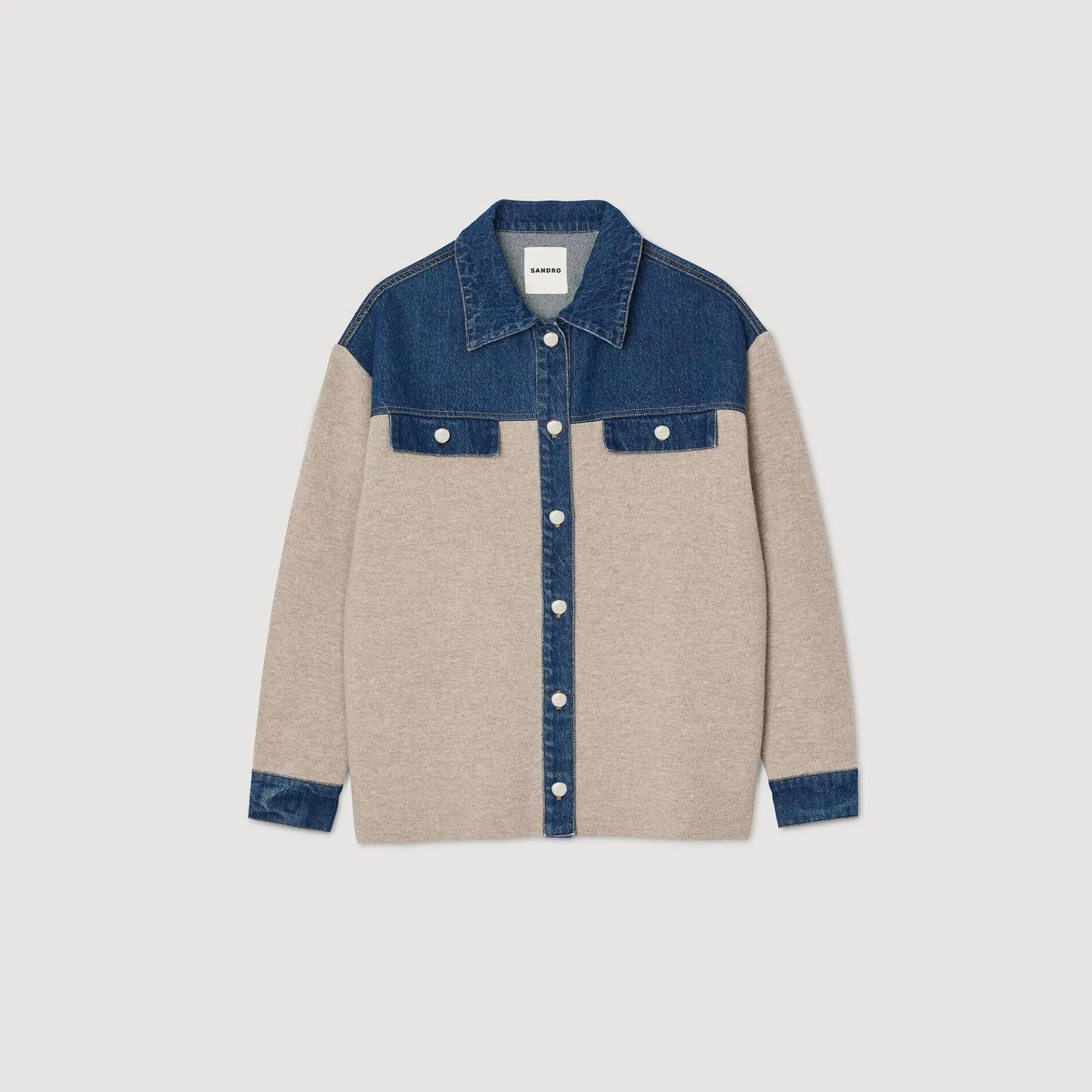 Cardicoat Gebreid En Jeans