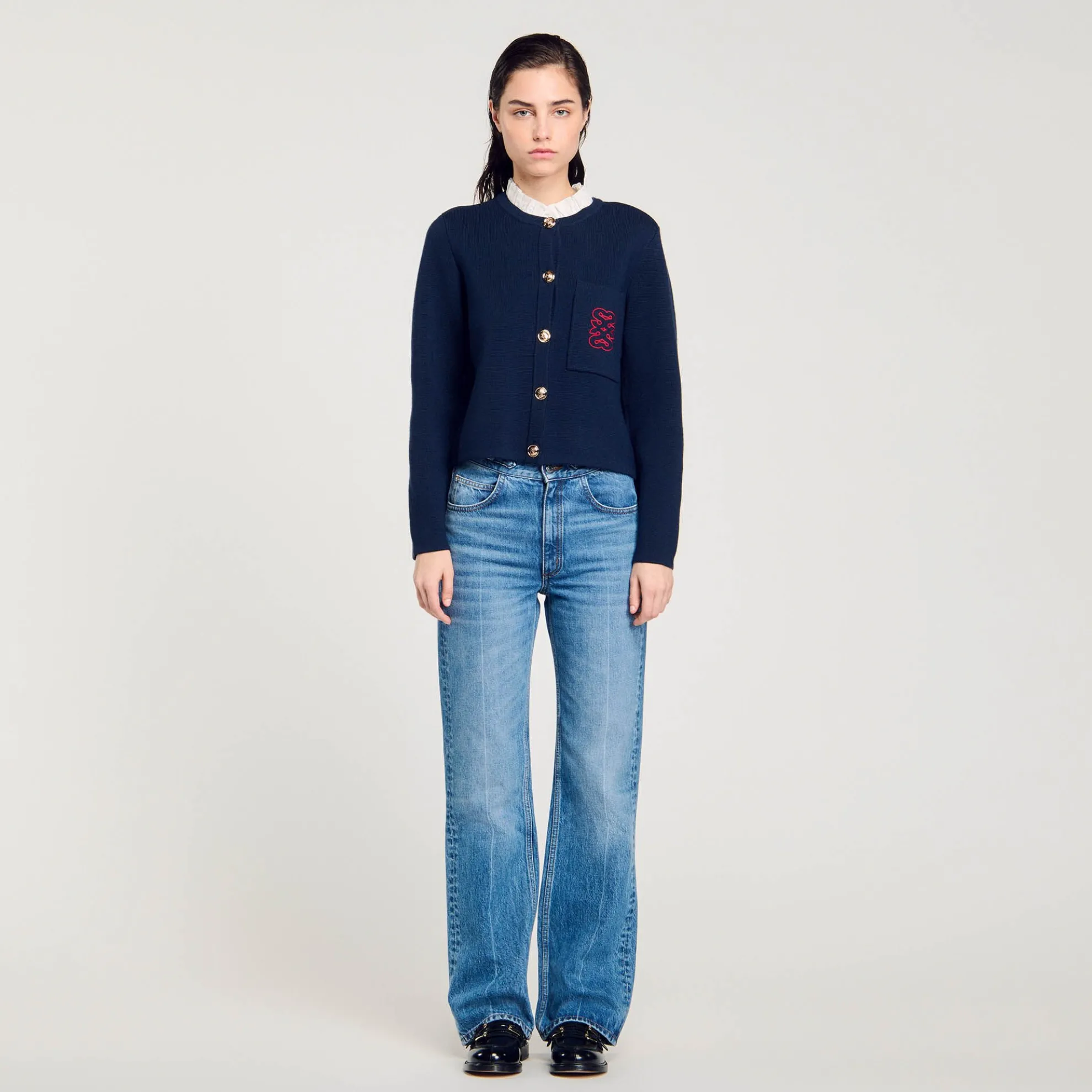 Cardicoat Met Ruchekraag