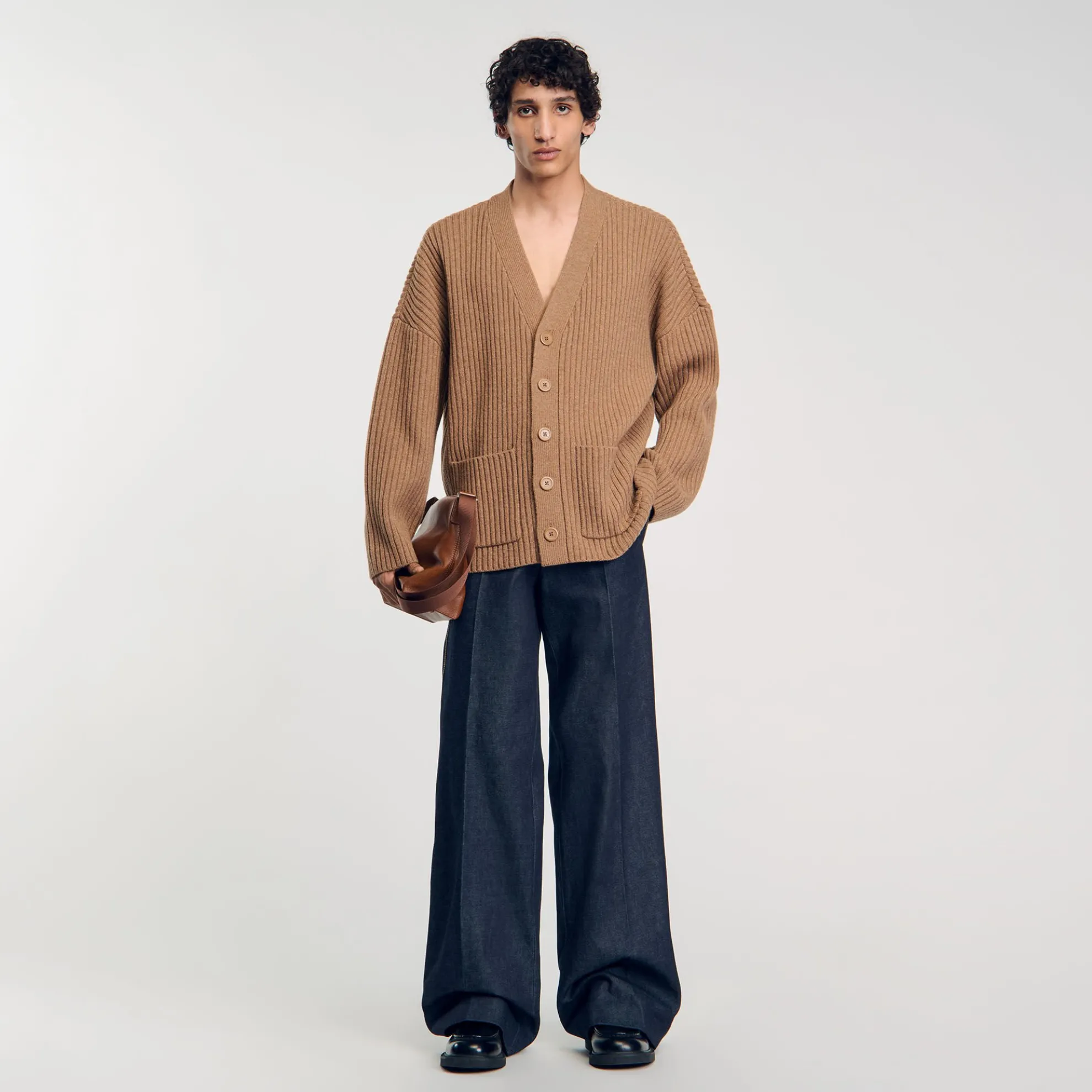 Cardigan Vest Oversized Geribd