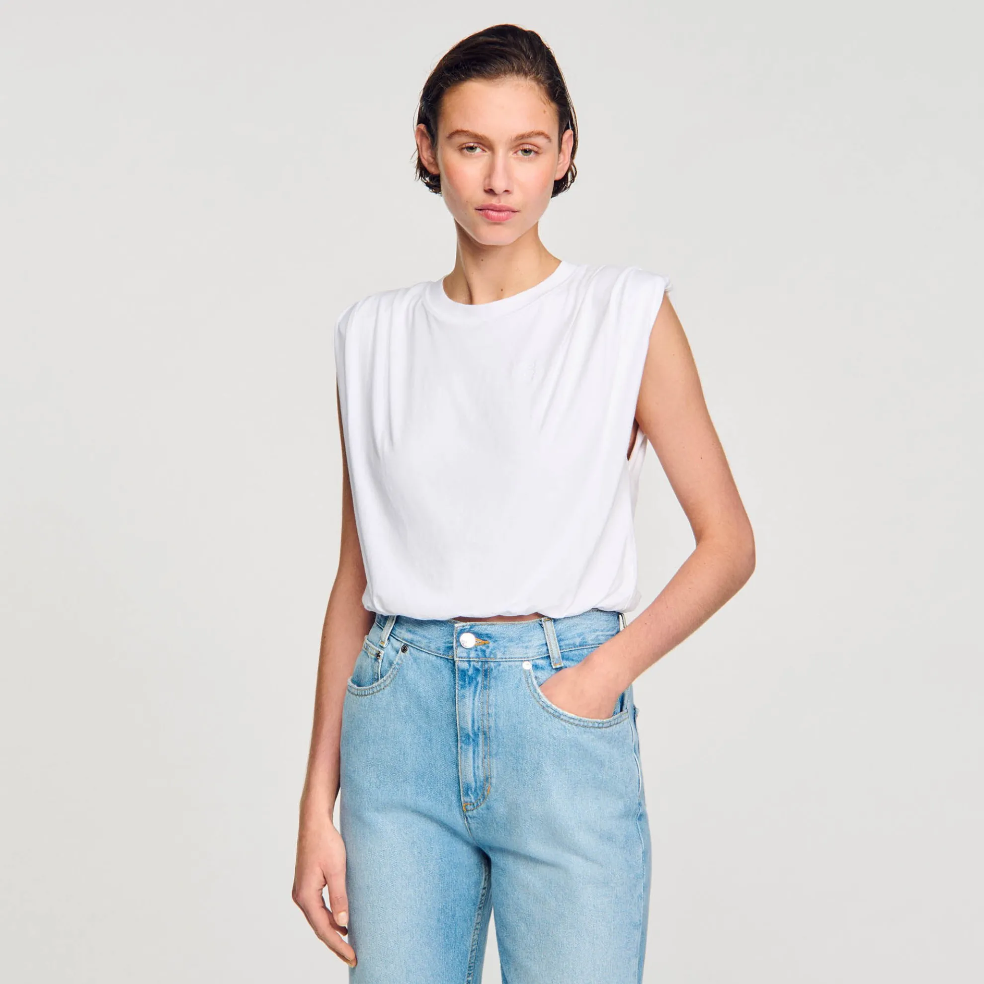 Kort Katoenen T-shirt