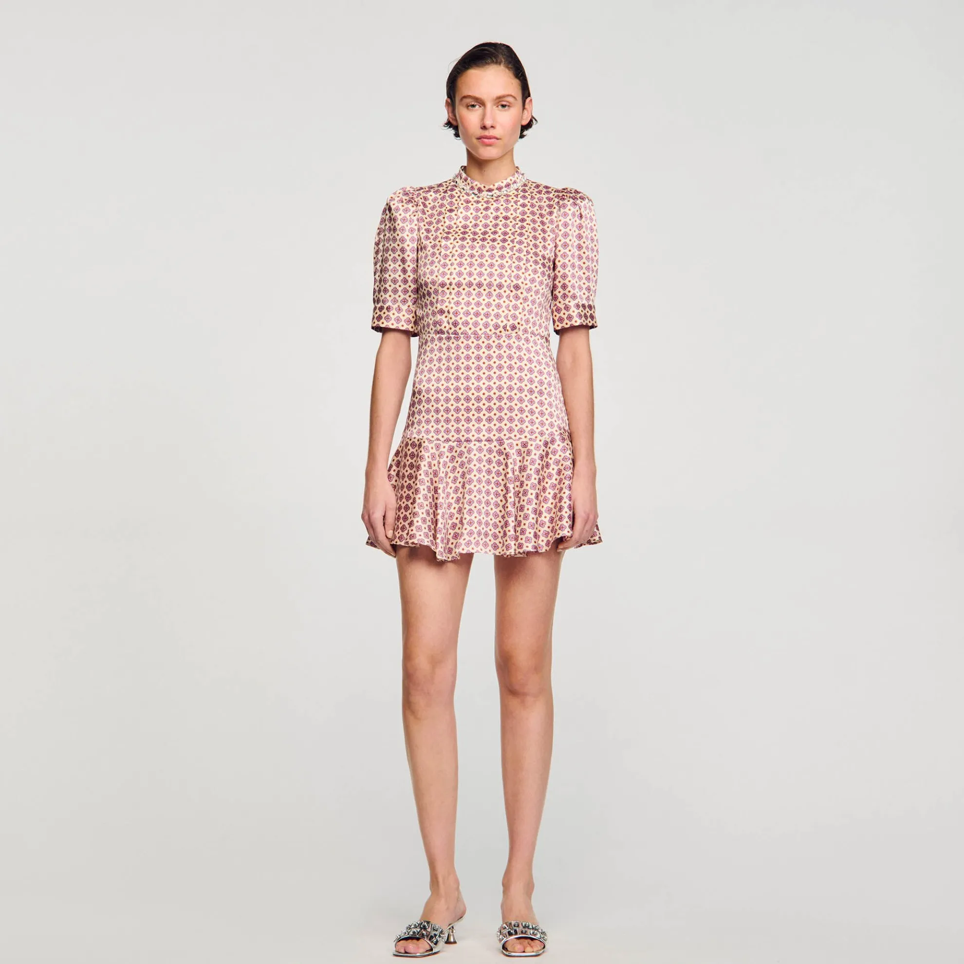 Korte Jurk Met Print