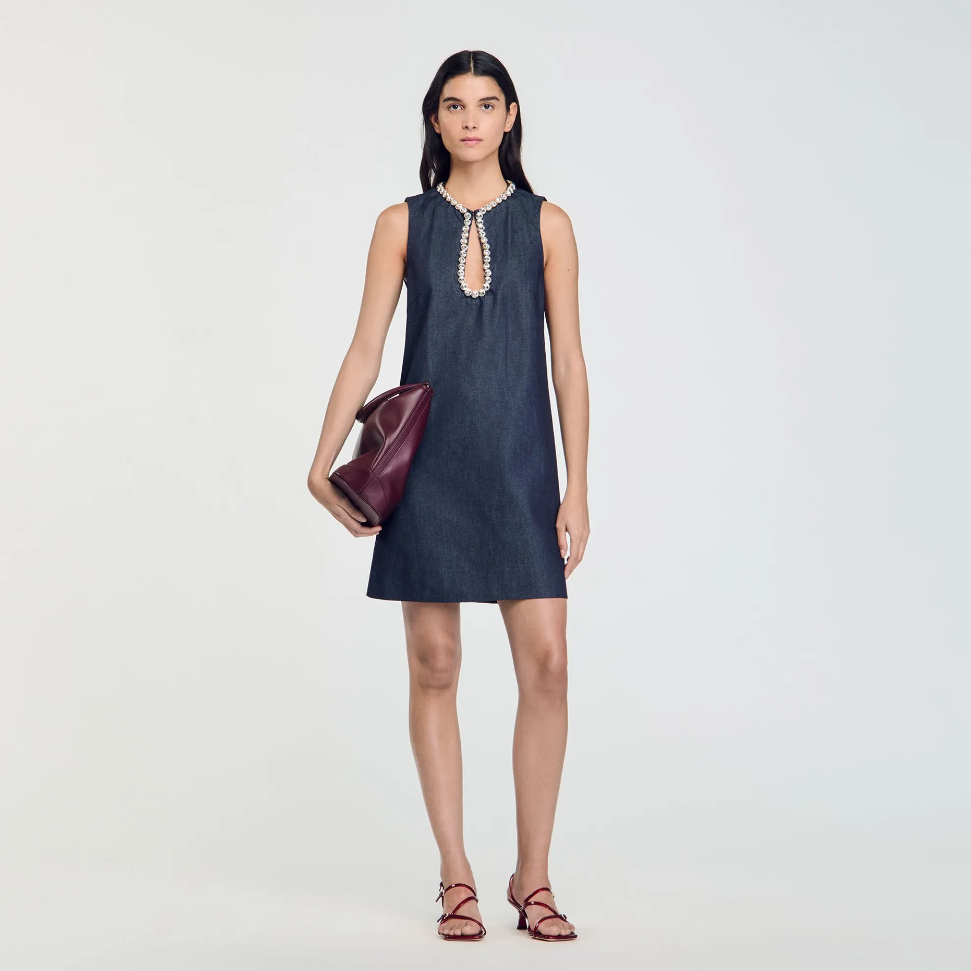 Korte Jurk Met Stras