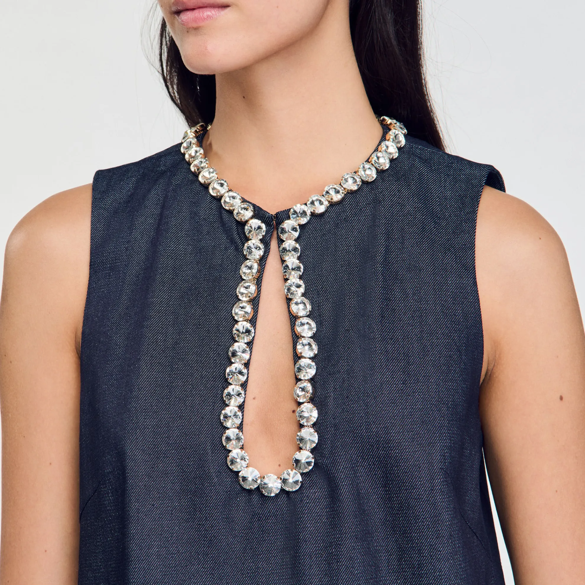 Korte Jurk Met Stras