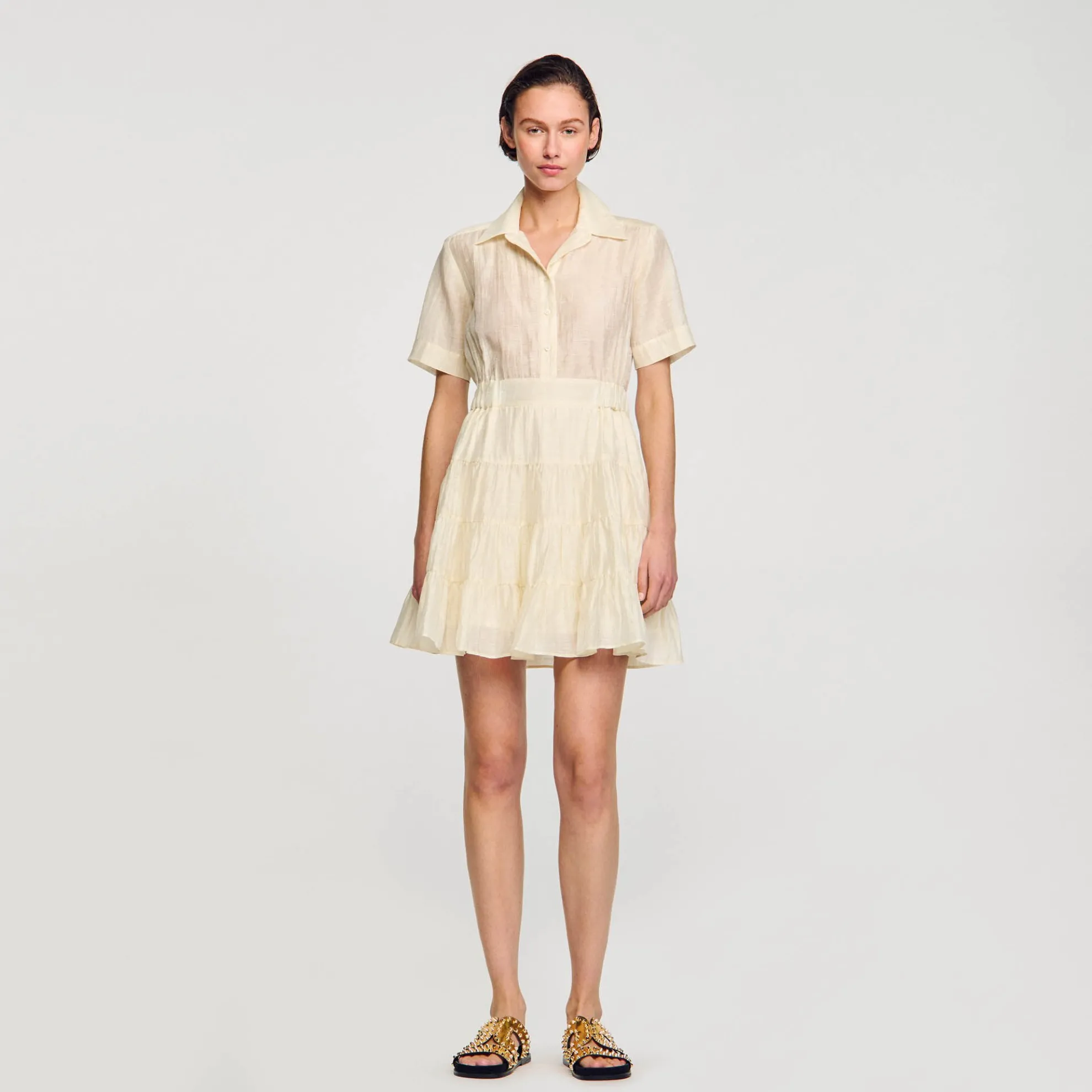 Korte Jurk Met Volants