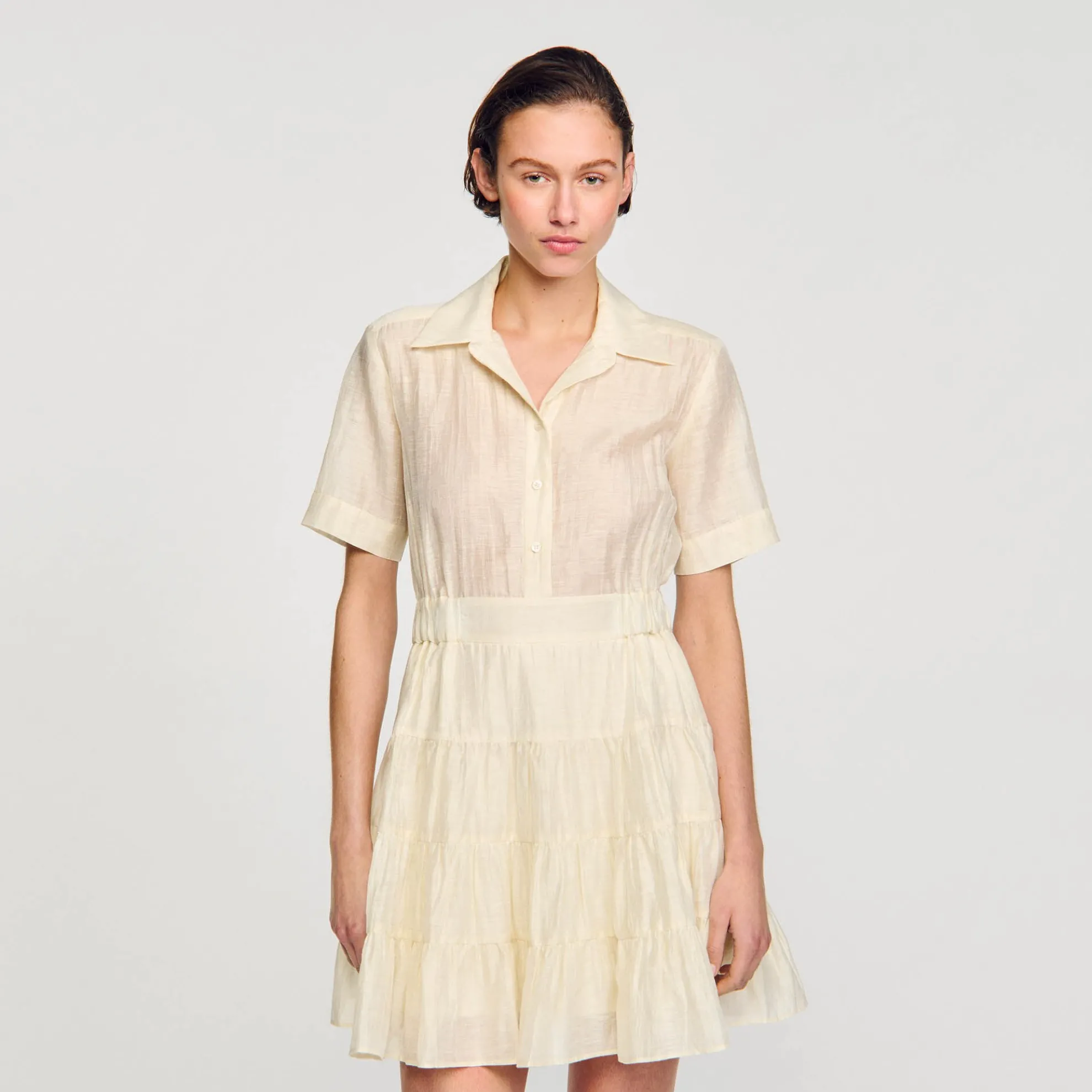 Korte Jurk Met Volants