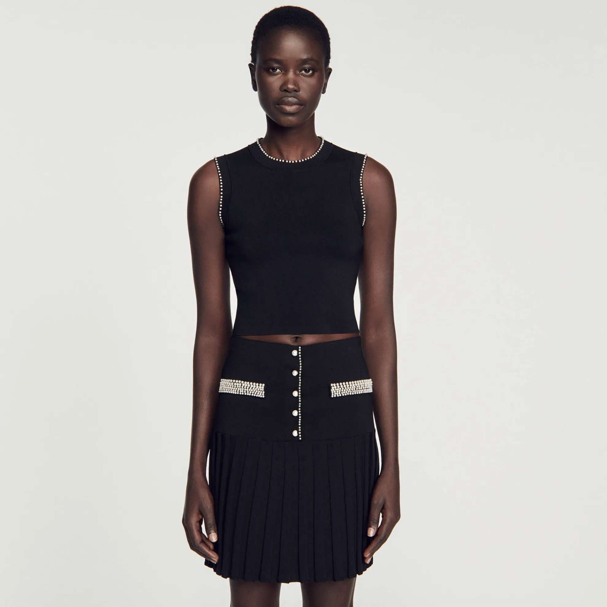 Korte Rok Met Parels