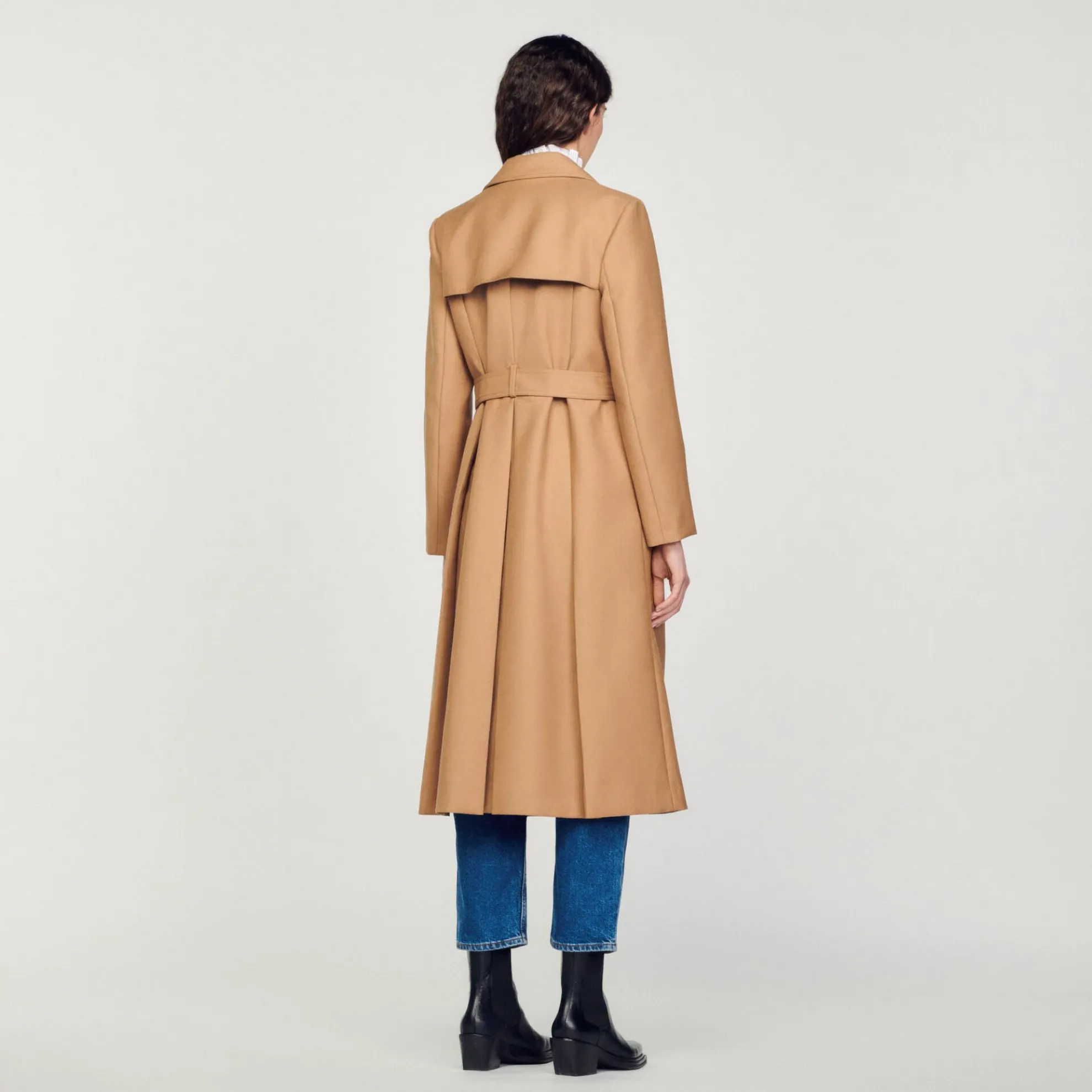 Lange Jas In Trenchcoat-stijl