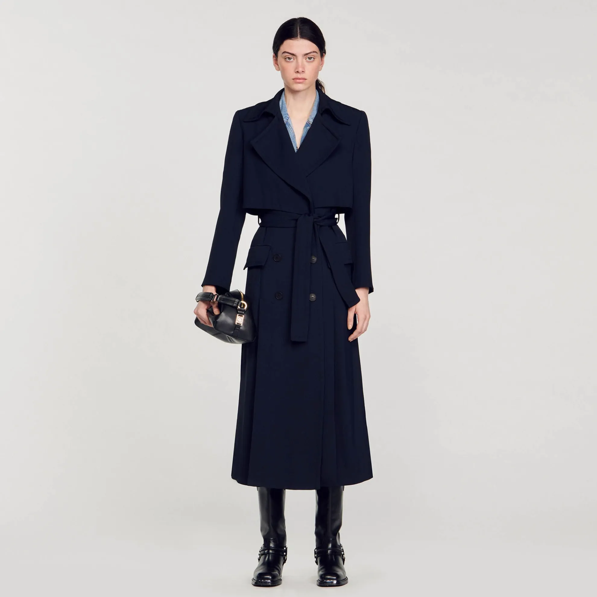 Lange Trenchcoat