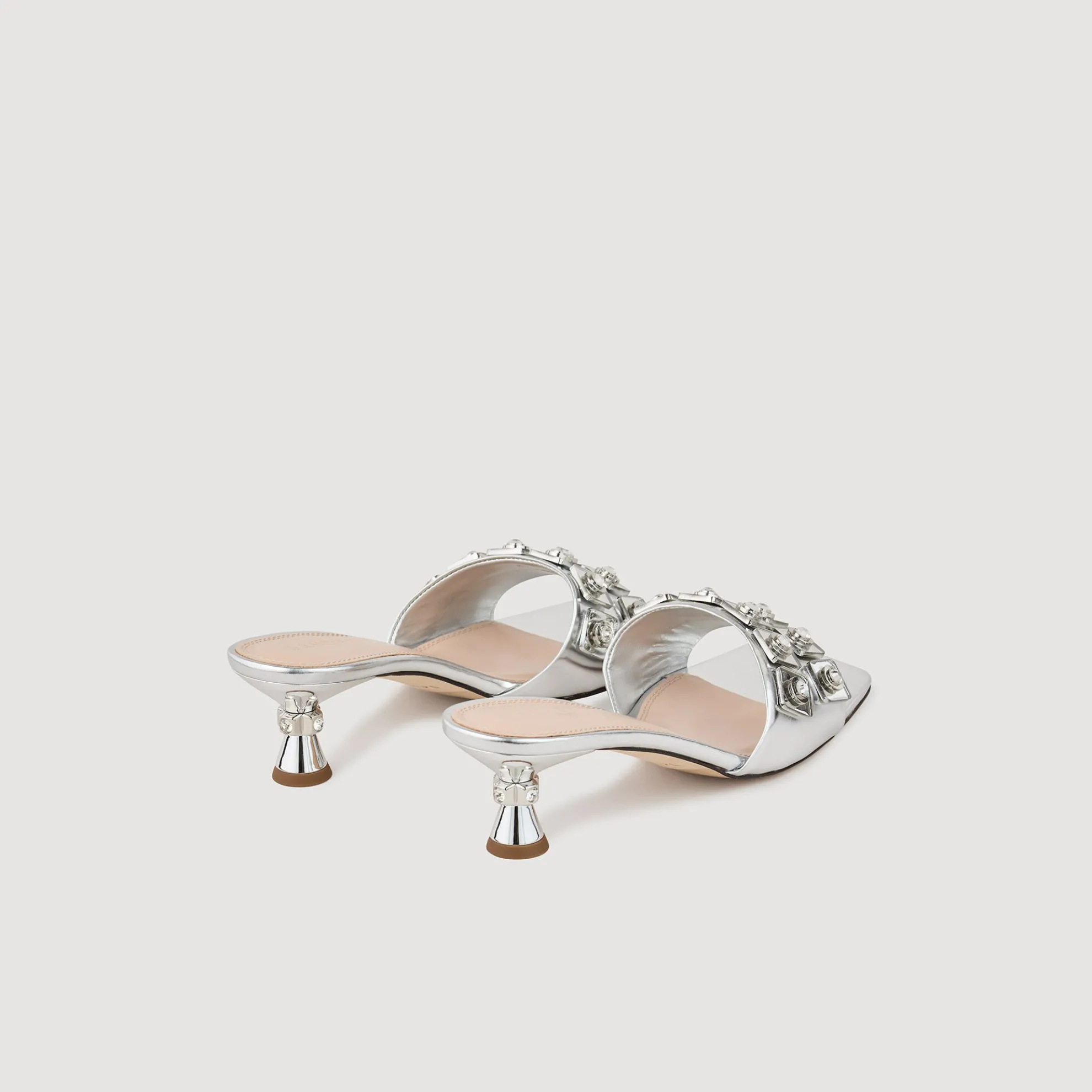 Muiltjes Metallic Leer