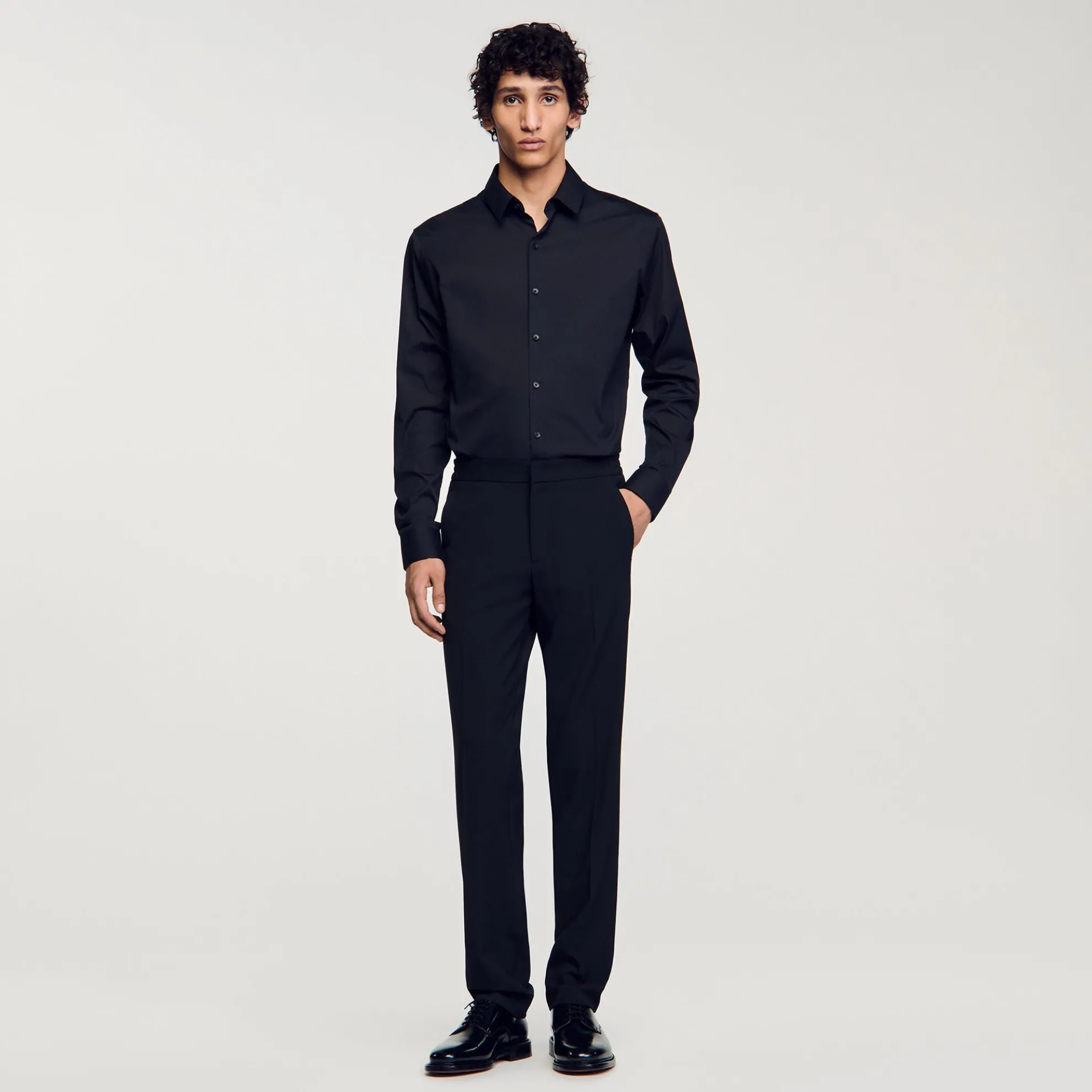 Nauwsluitend Overhemd Van Stretchkatoen