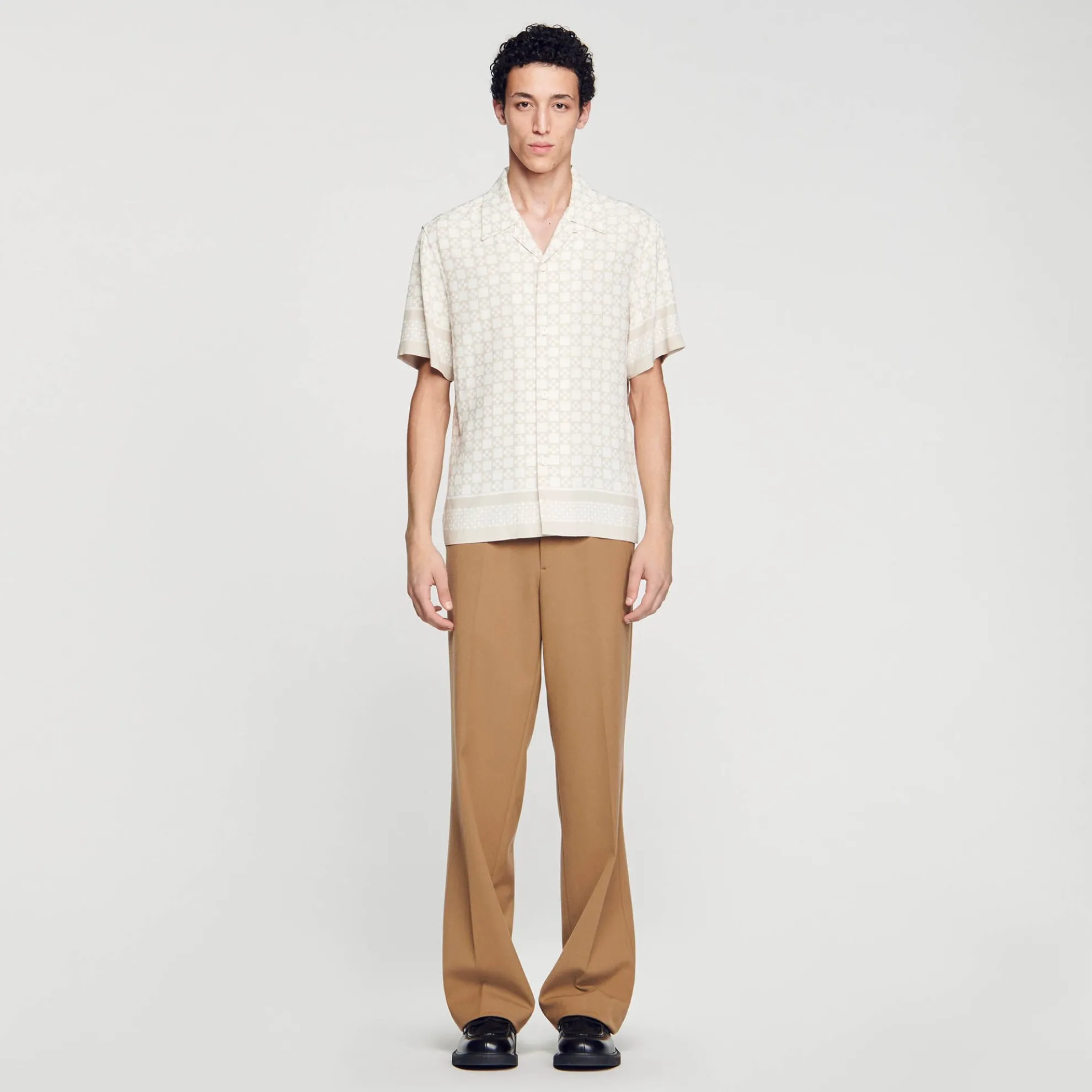 Overhemd Korte Mouwen Square Cross