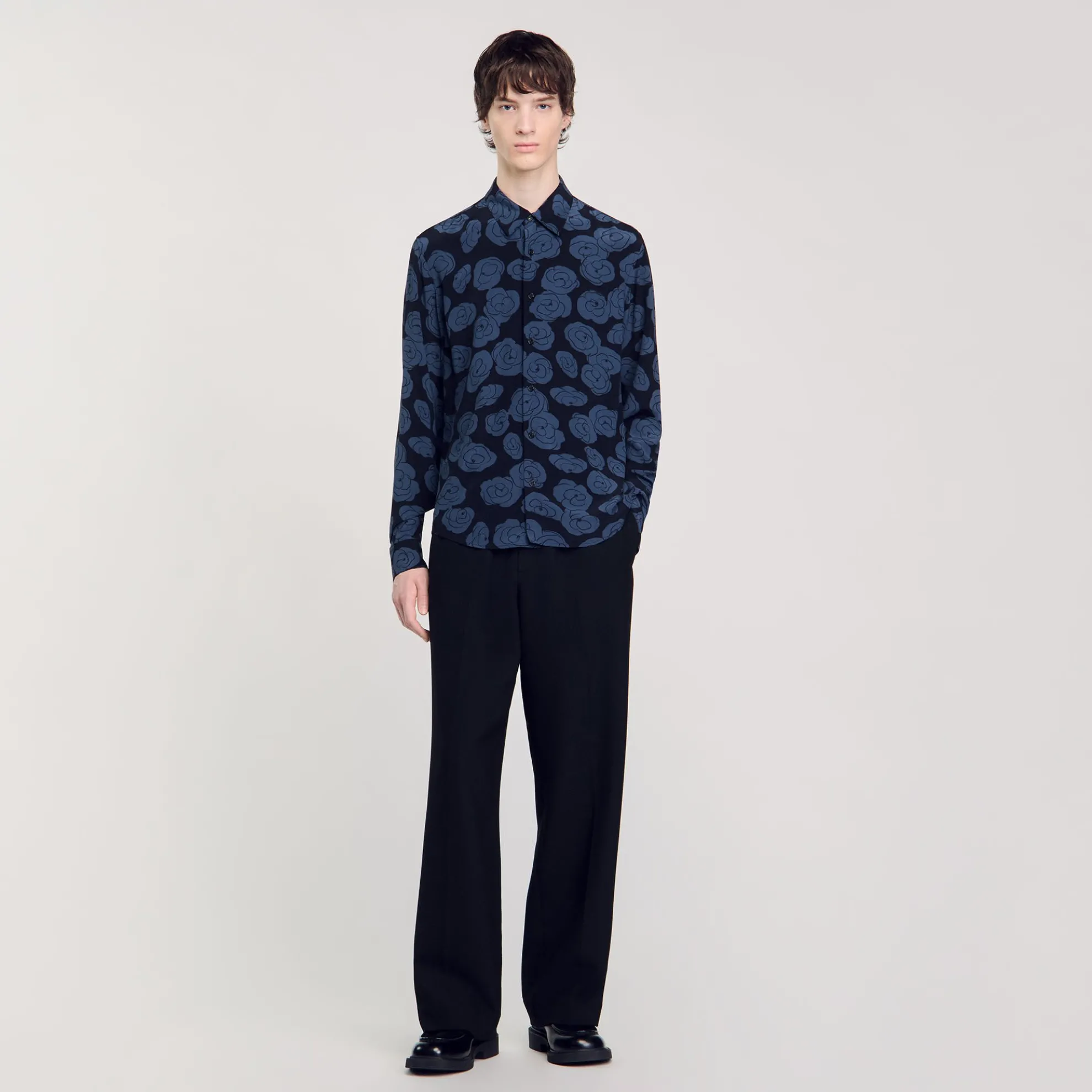 Overhemd Met Camelia Print