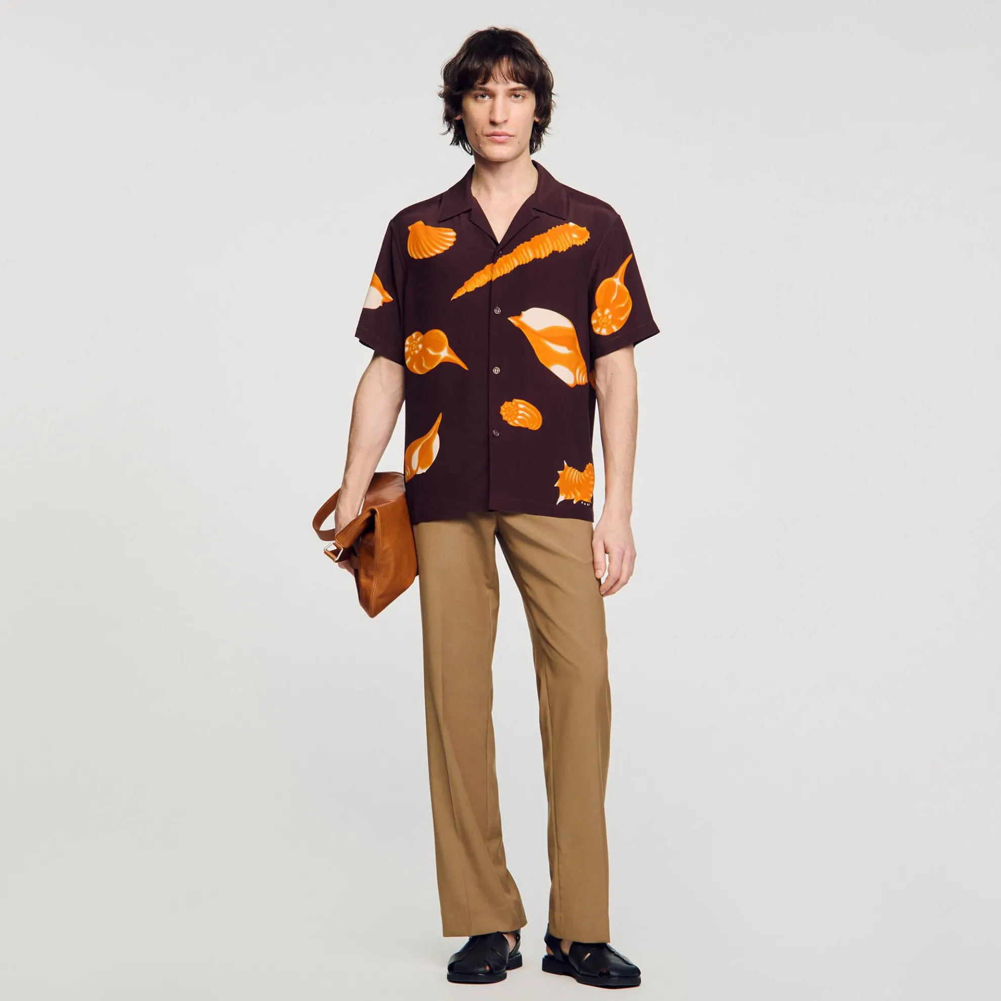 Overhemd Met Schelpenprint