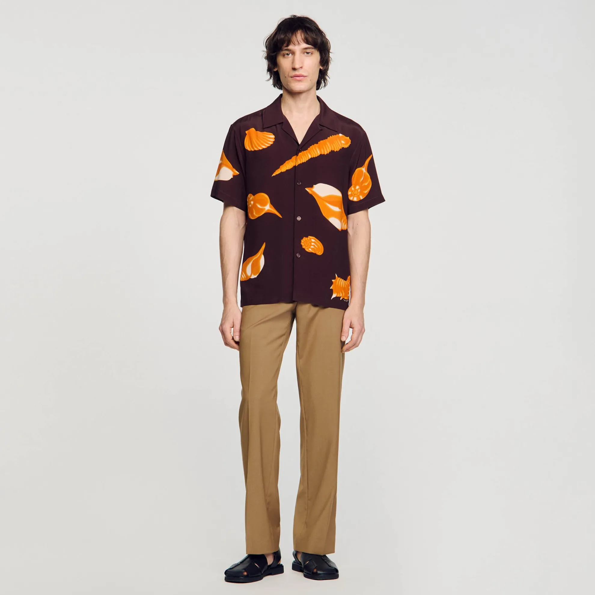 Overhemd Met Schelpenprint