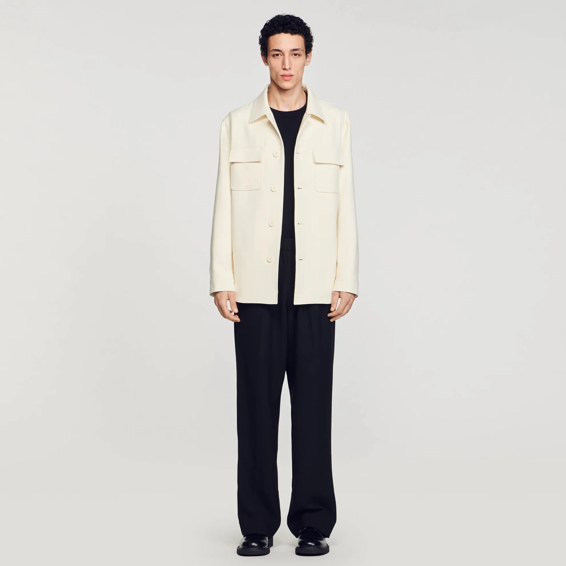 Overshirt Met Knoopsluiting