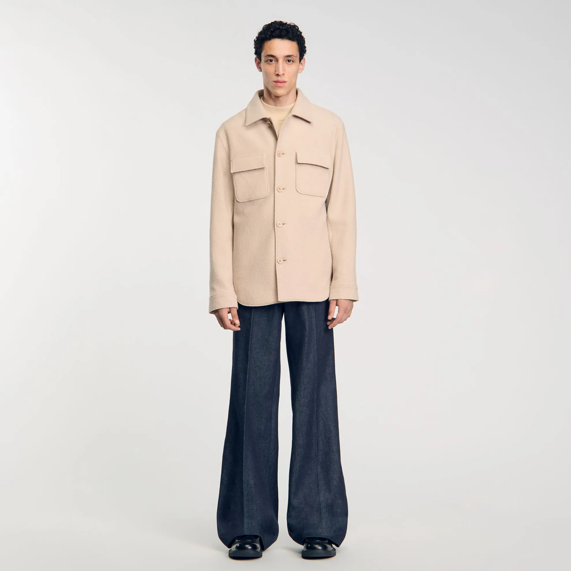 Overshirt Met Knoopsluiting