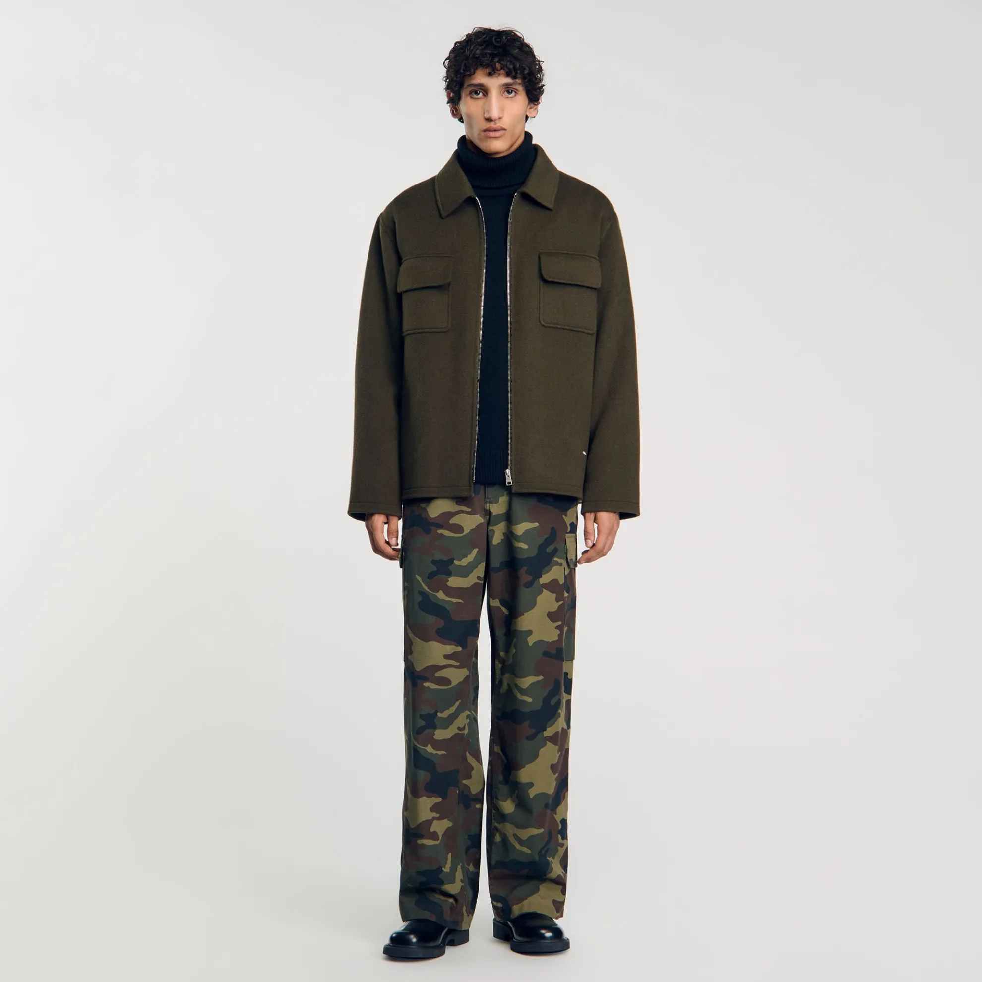 Overshirt Met Ritssluiting