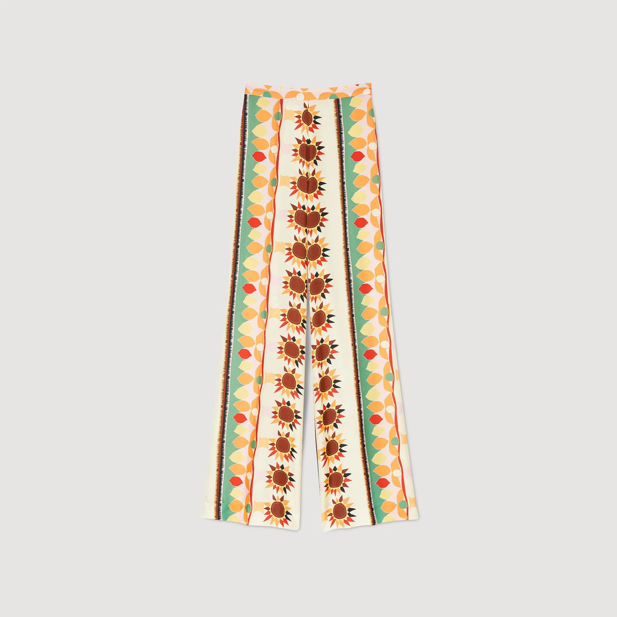 Pantalon Flared Print