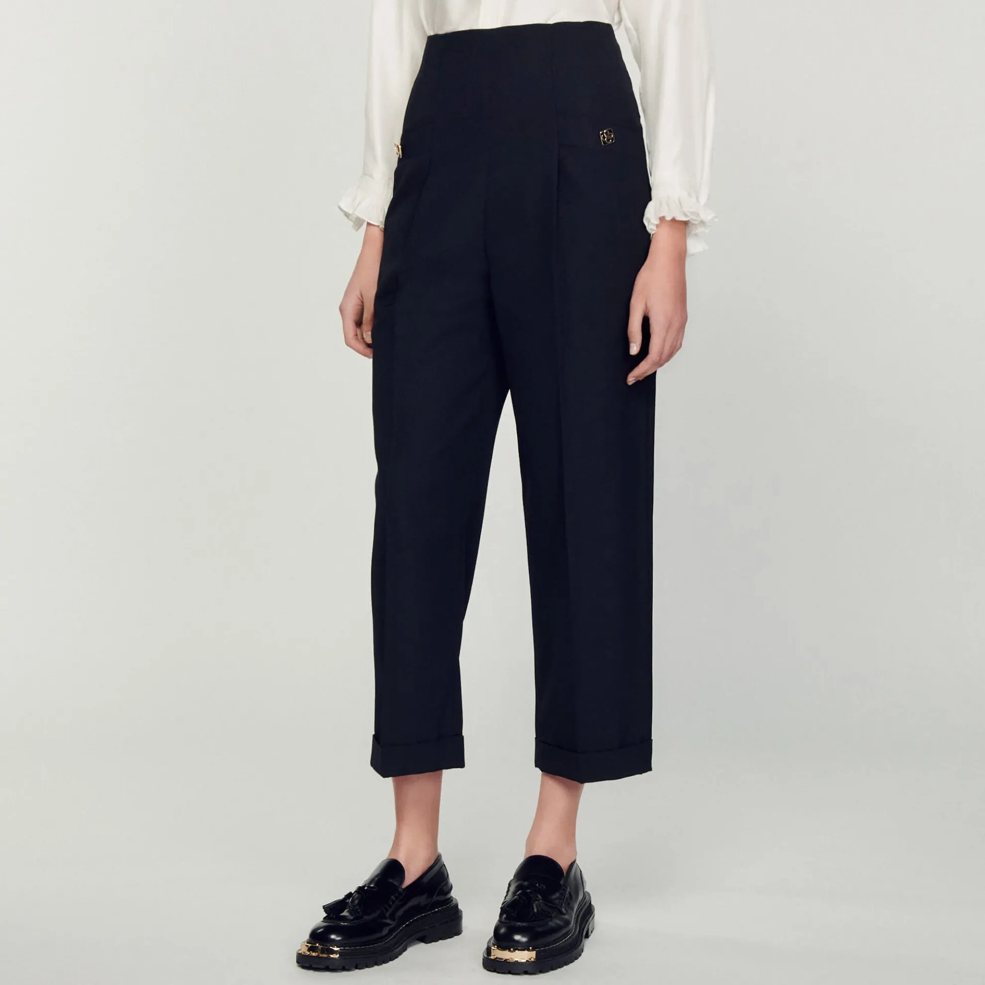 Pantalon Met Hoge Taille