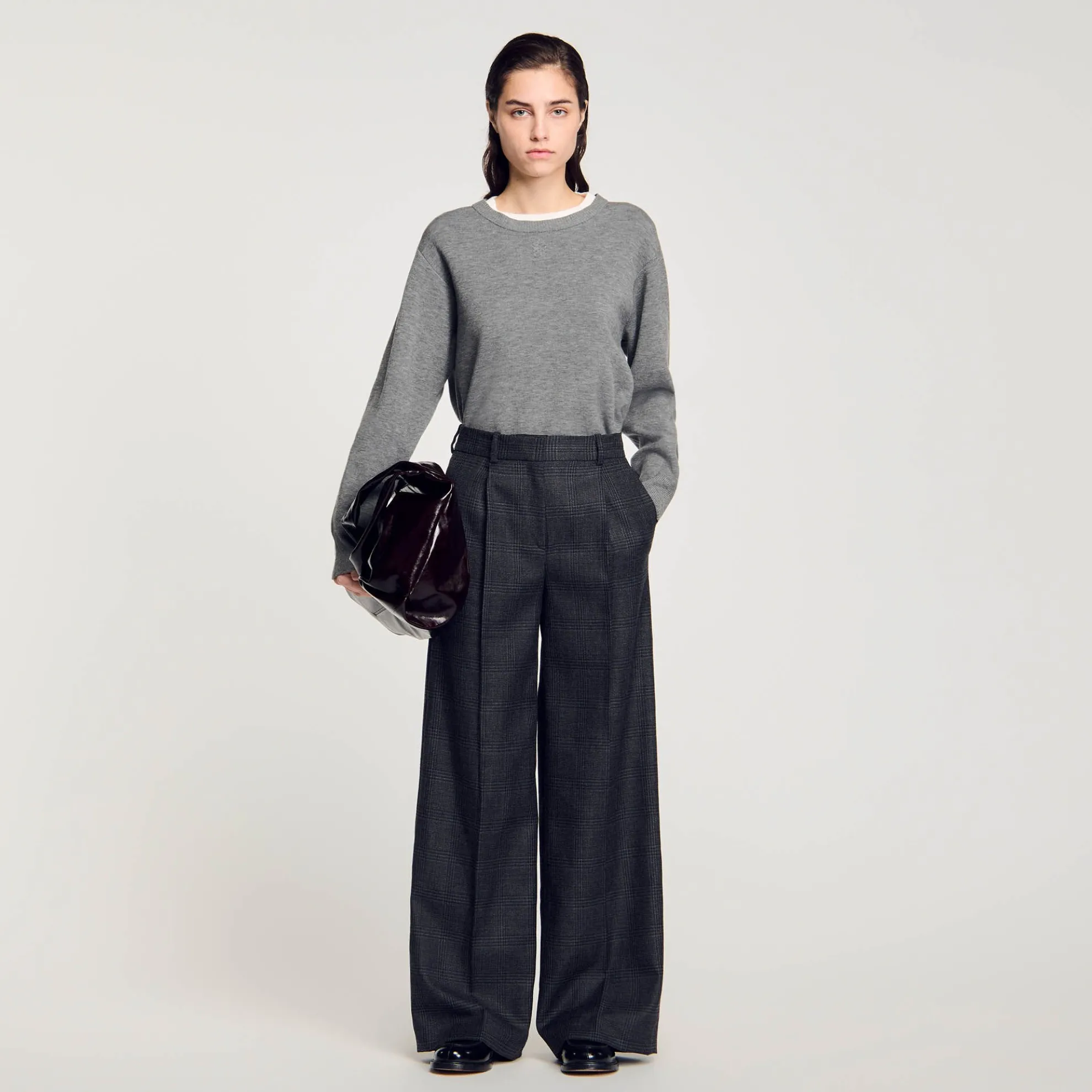 Pantalon Met Ruitmotief