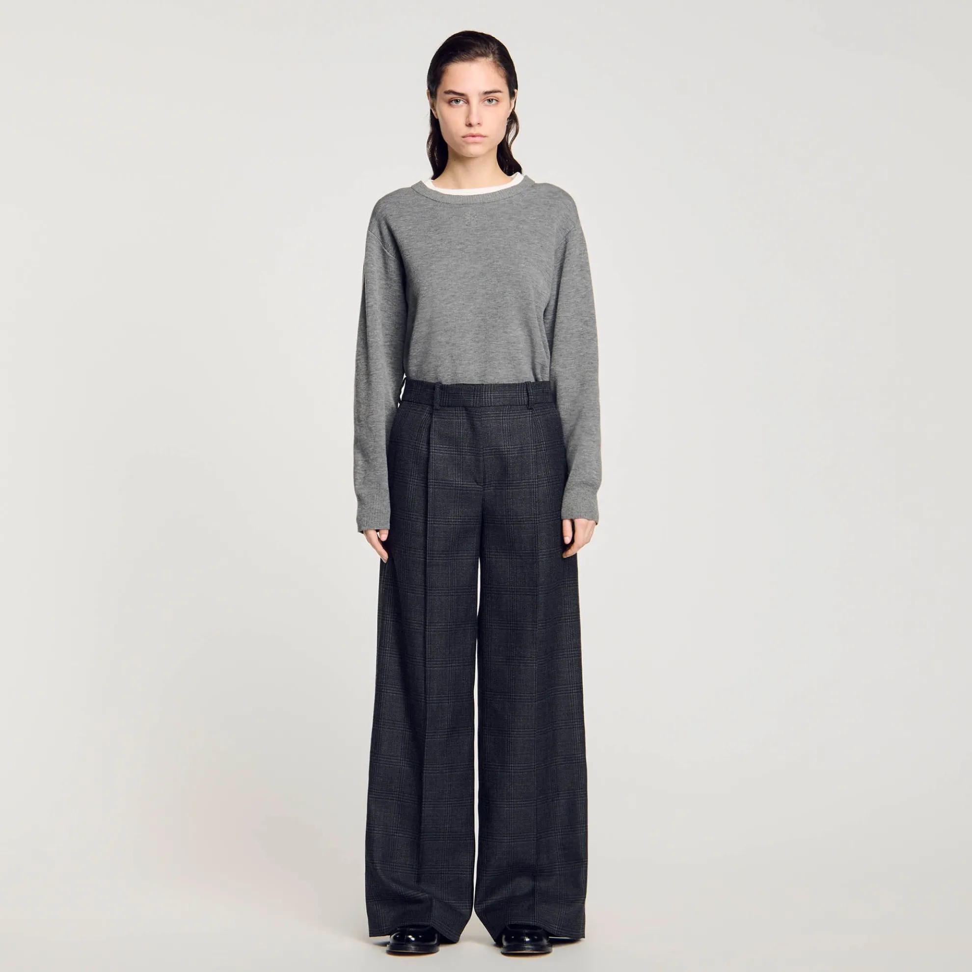 Pantalon Met Ruitmotief