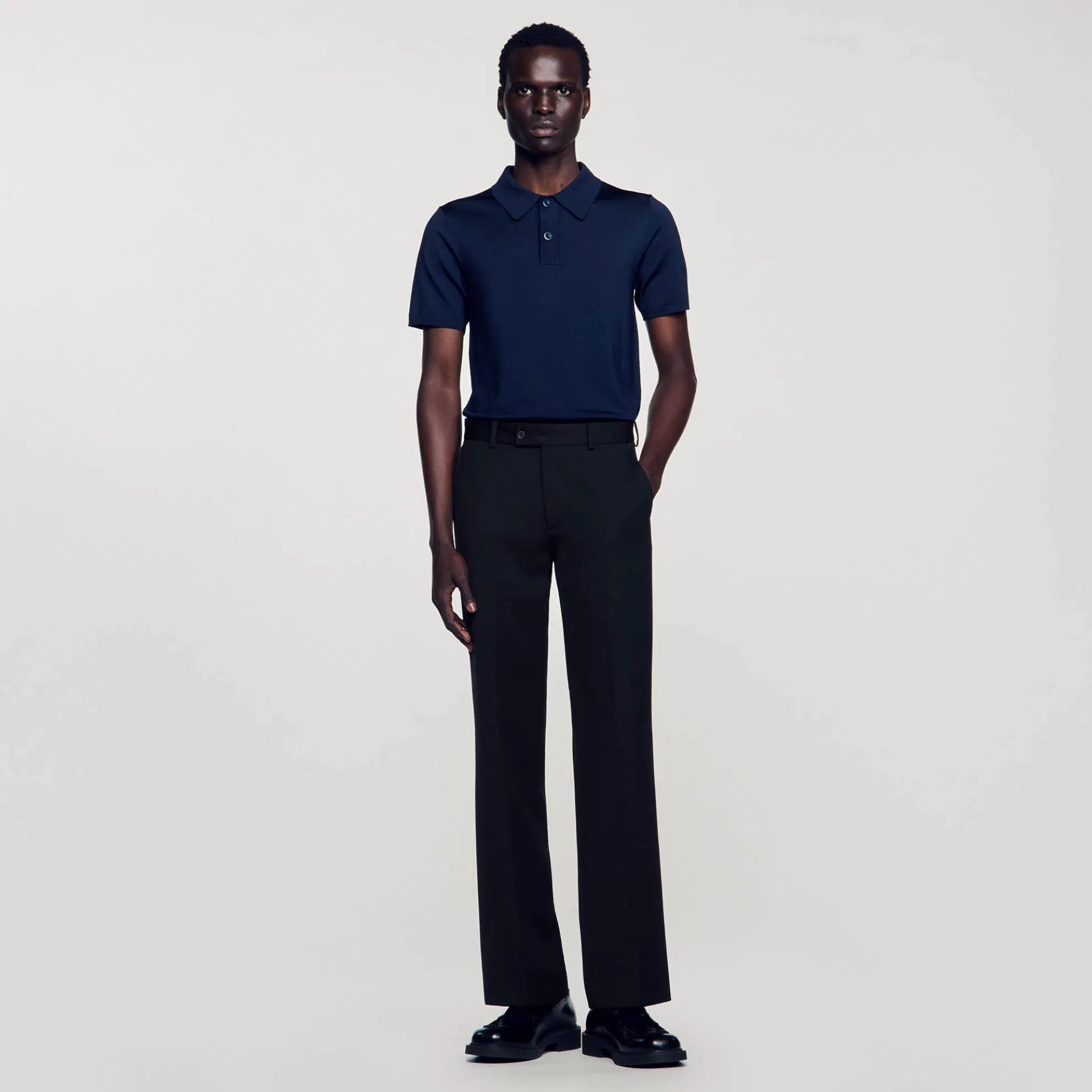 Pantalon Van Gemengde Wol