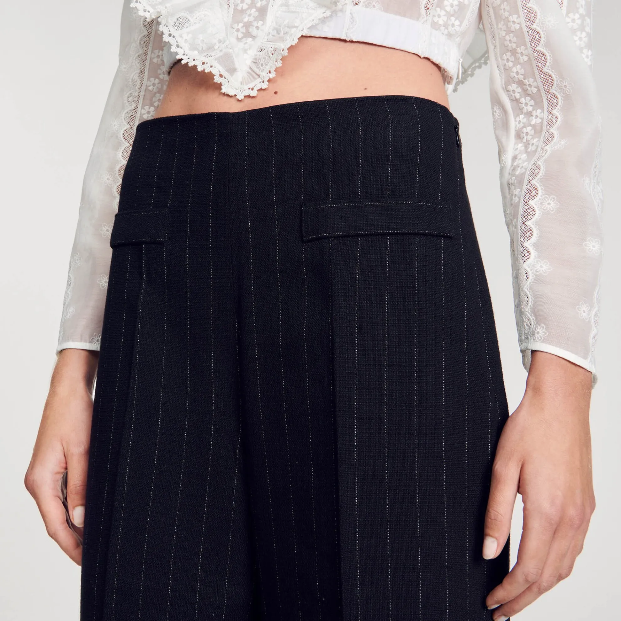 Pantalon Wijdvallend