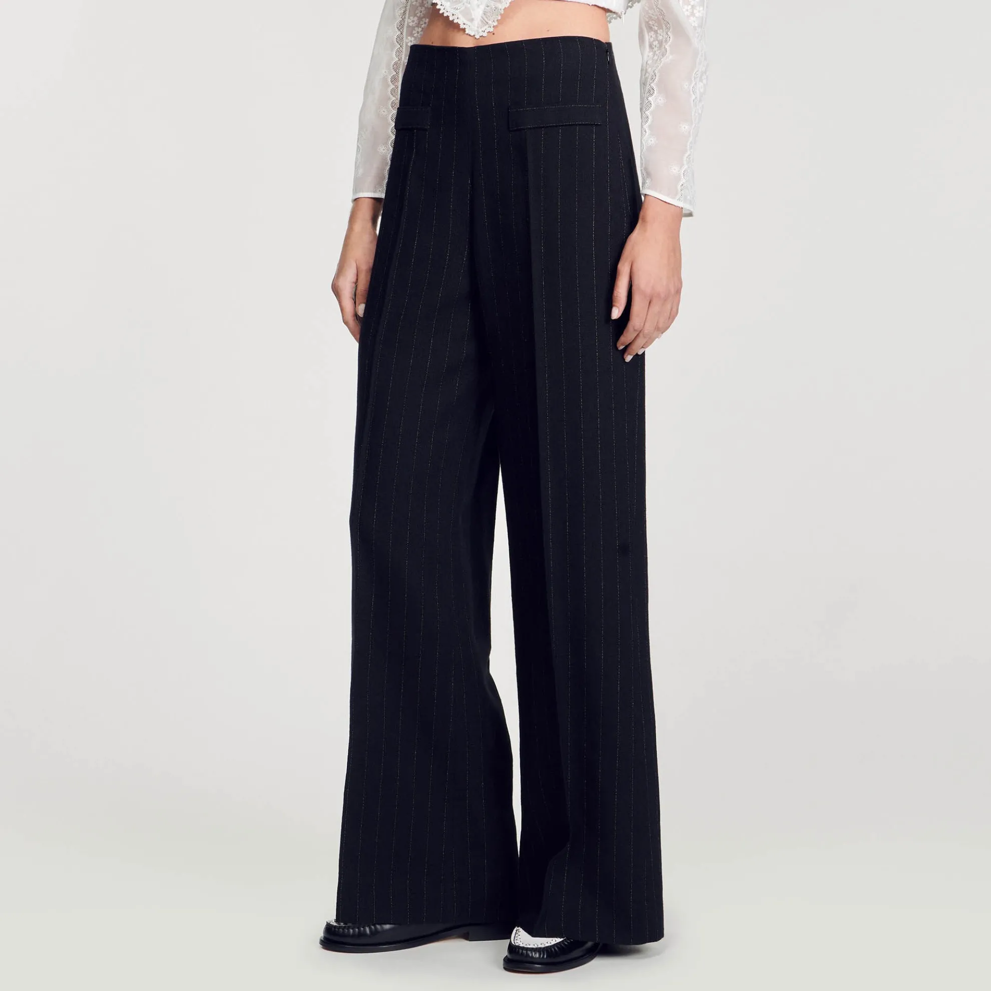 Pantalon Wijdvallend