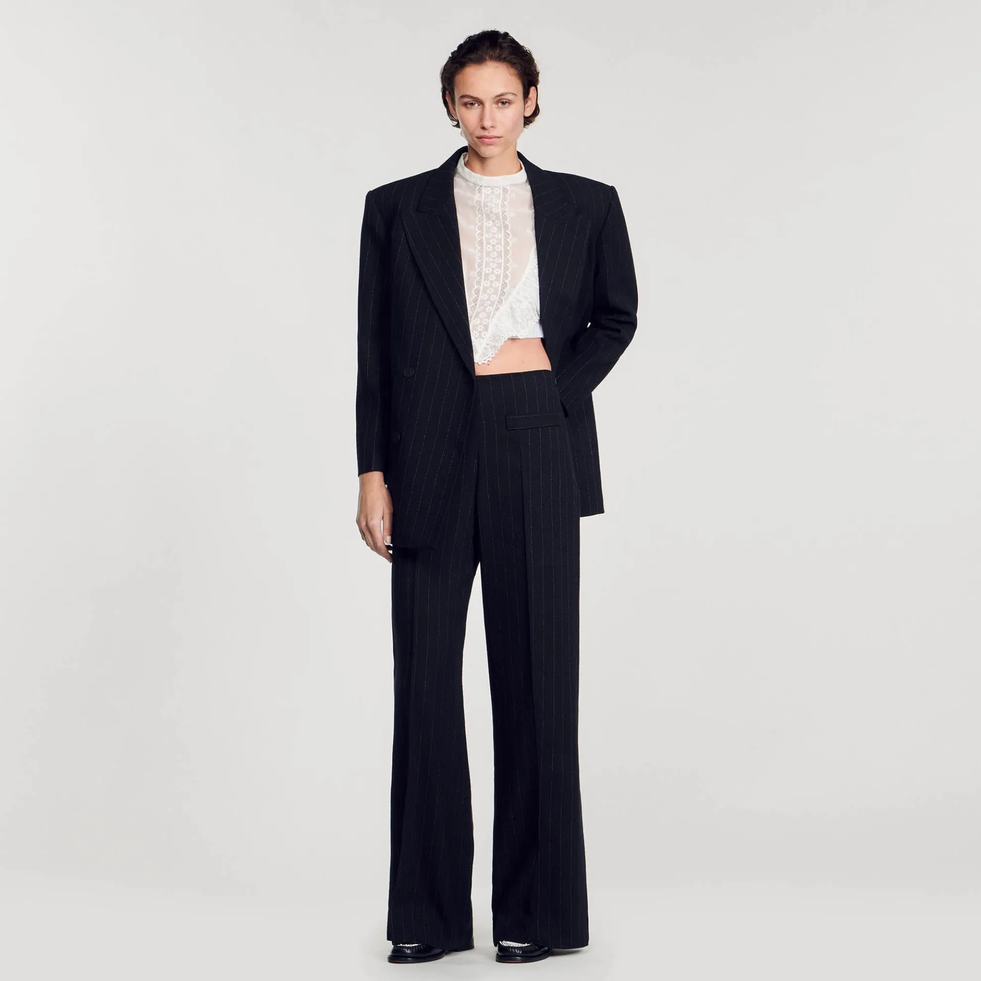 Pantalon Wijdvallend