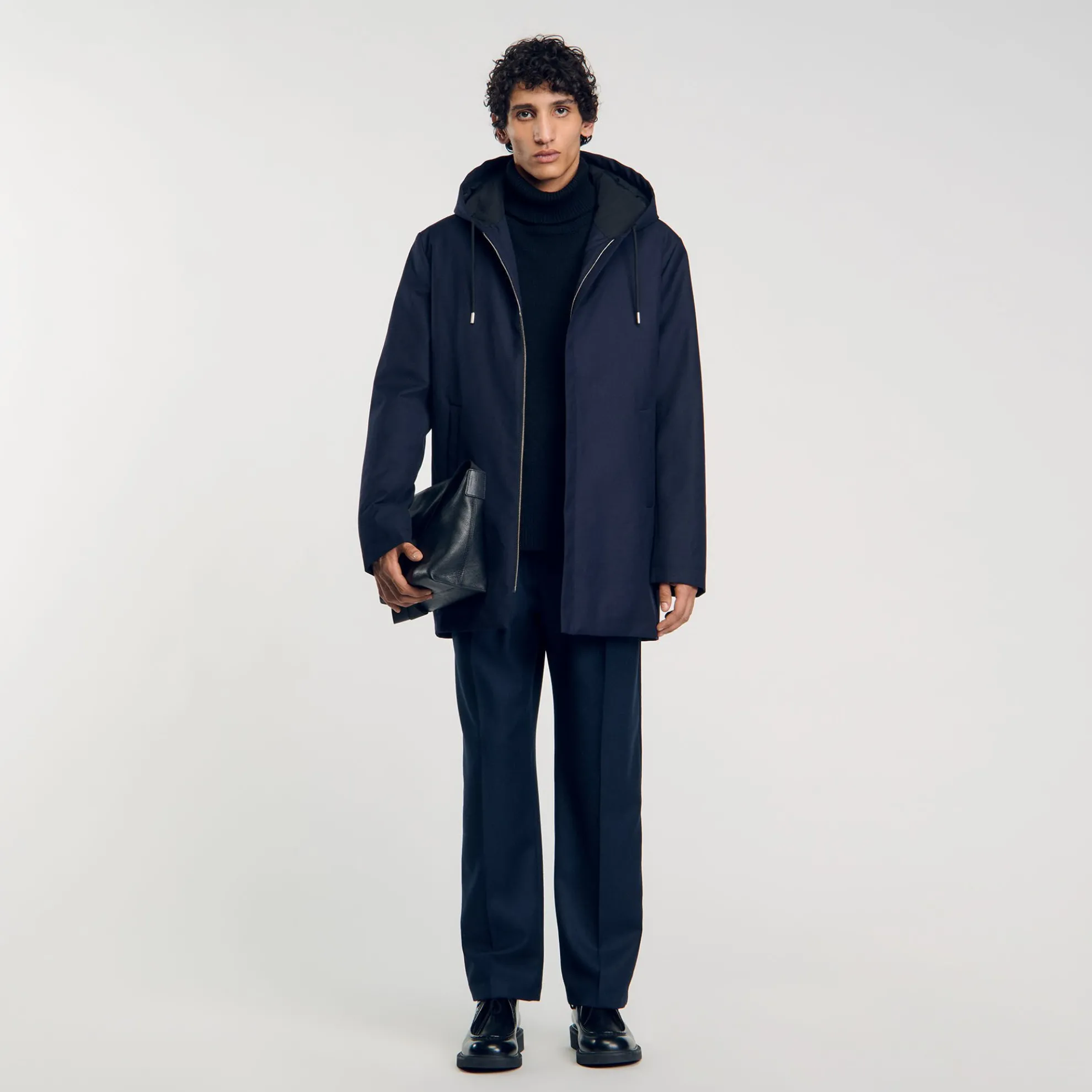 Parka Jas Met Rits En Capuchon