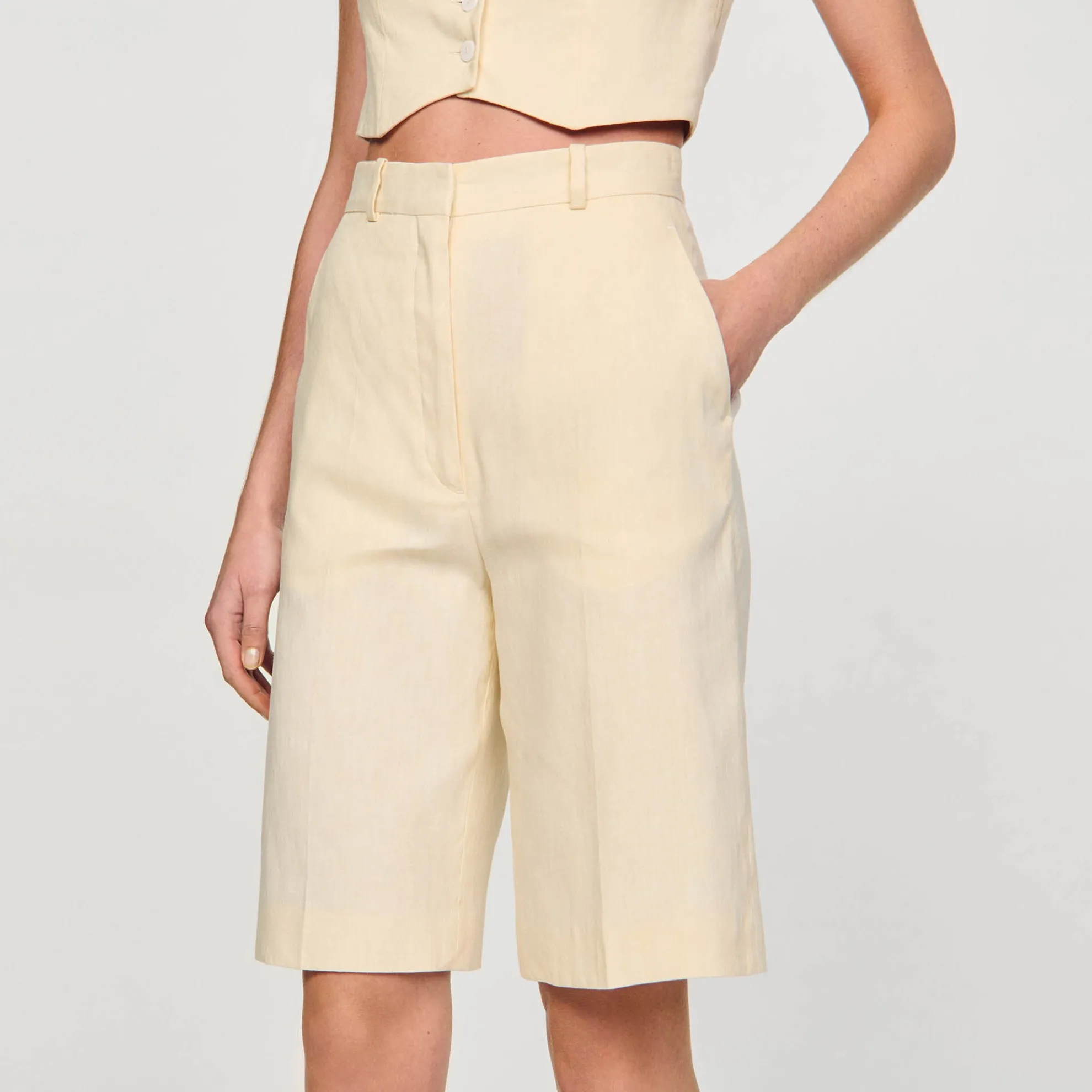 Rechte Bermuda Shorts