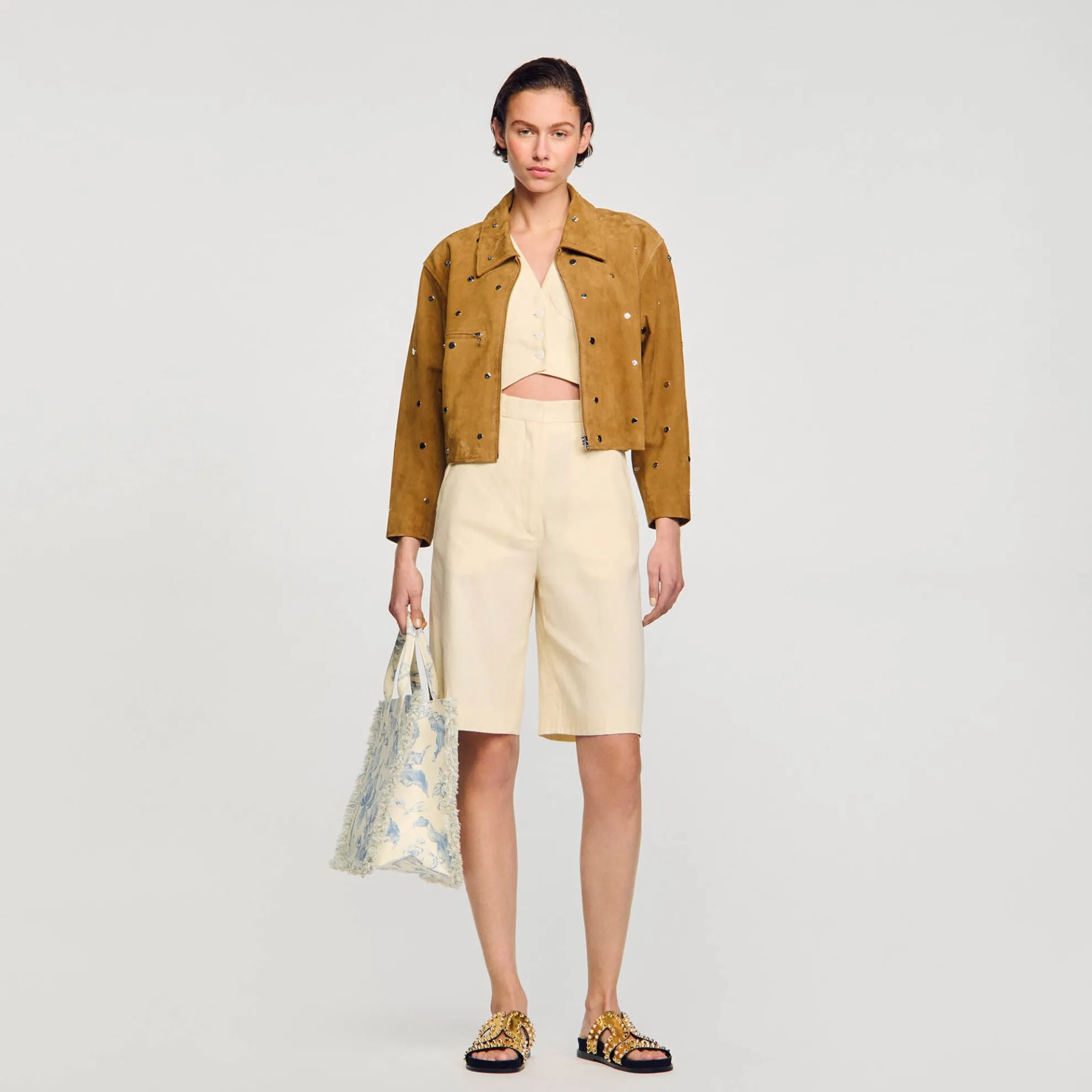 Rechte Bermuda Shorts