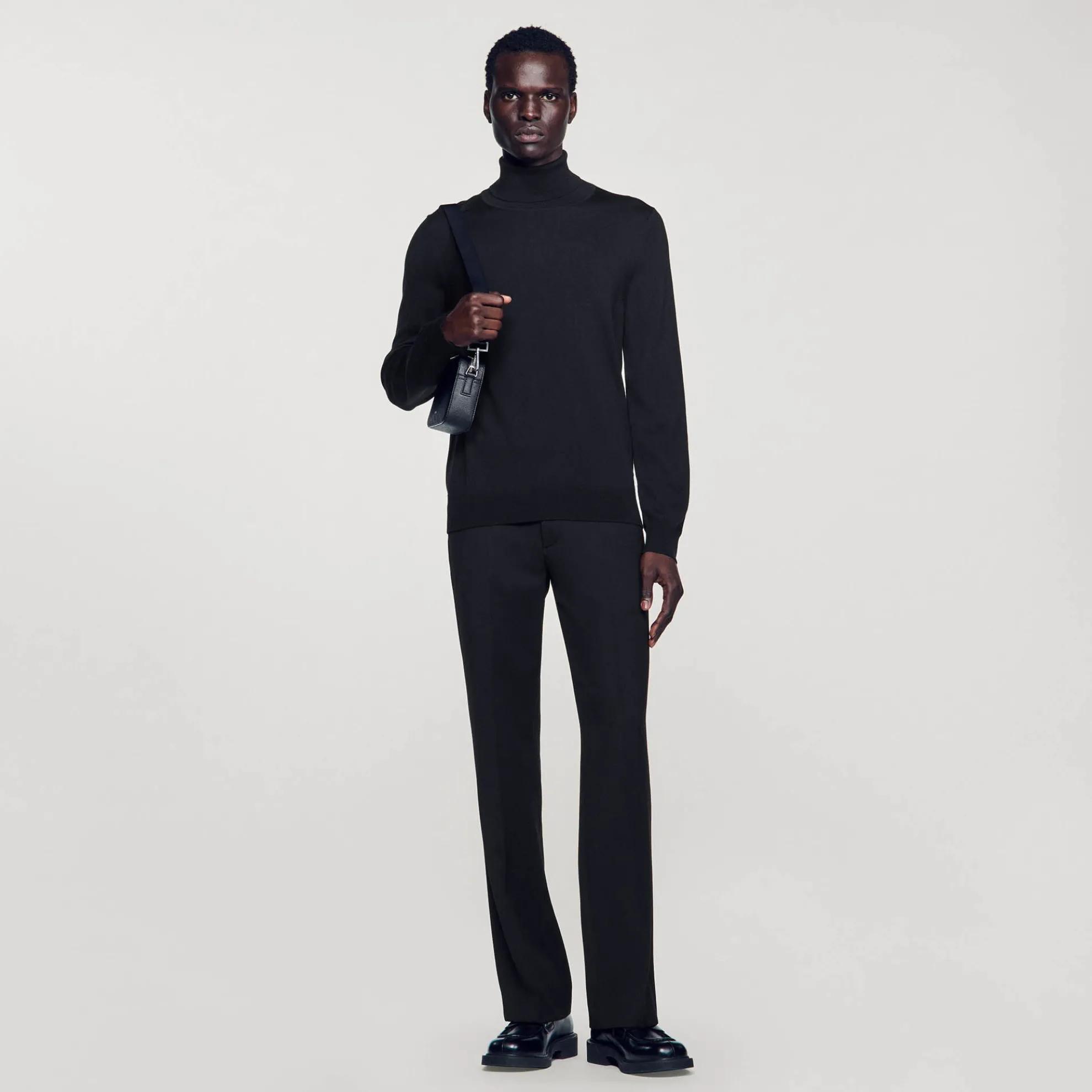 Roll Neck Wool Sweater