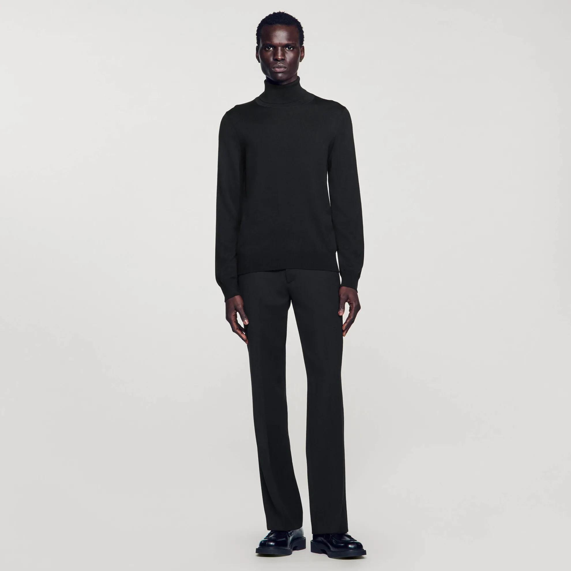 Roll Neck Wool Sweater