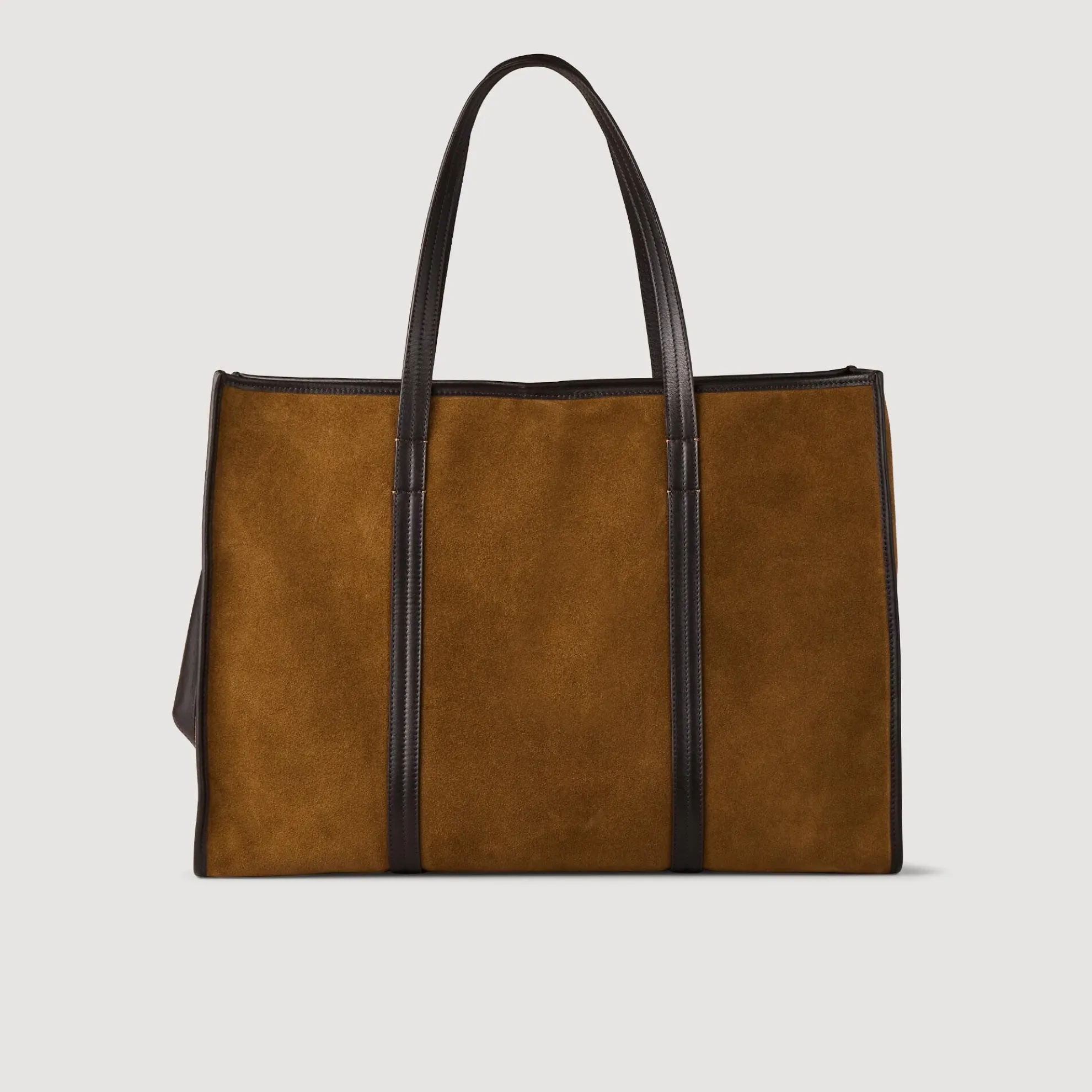 Shopper Tas Suède Leer