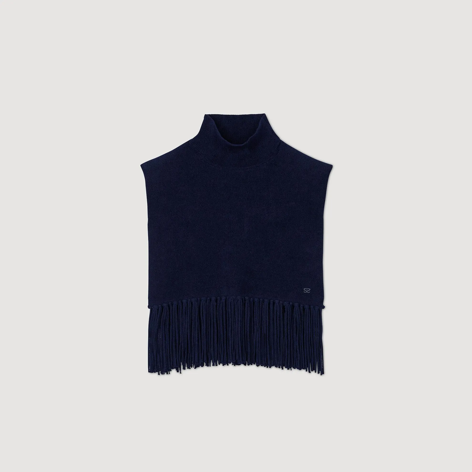 Sjaalkraag Van Fluweelmesh