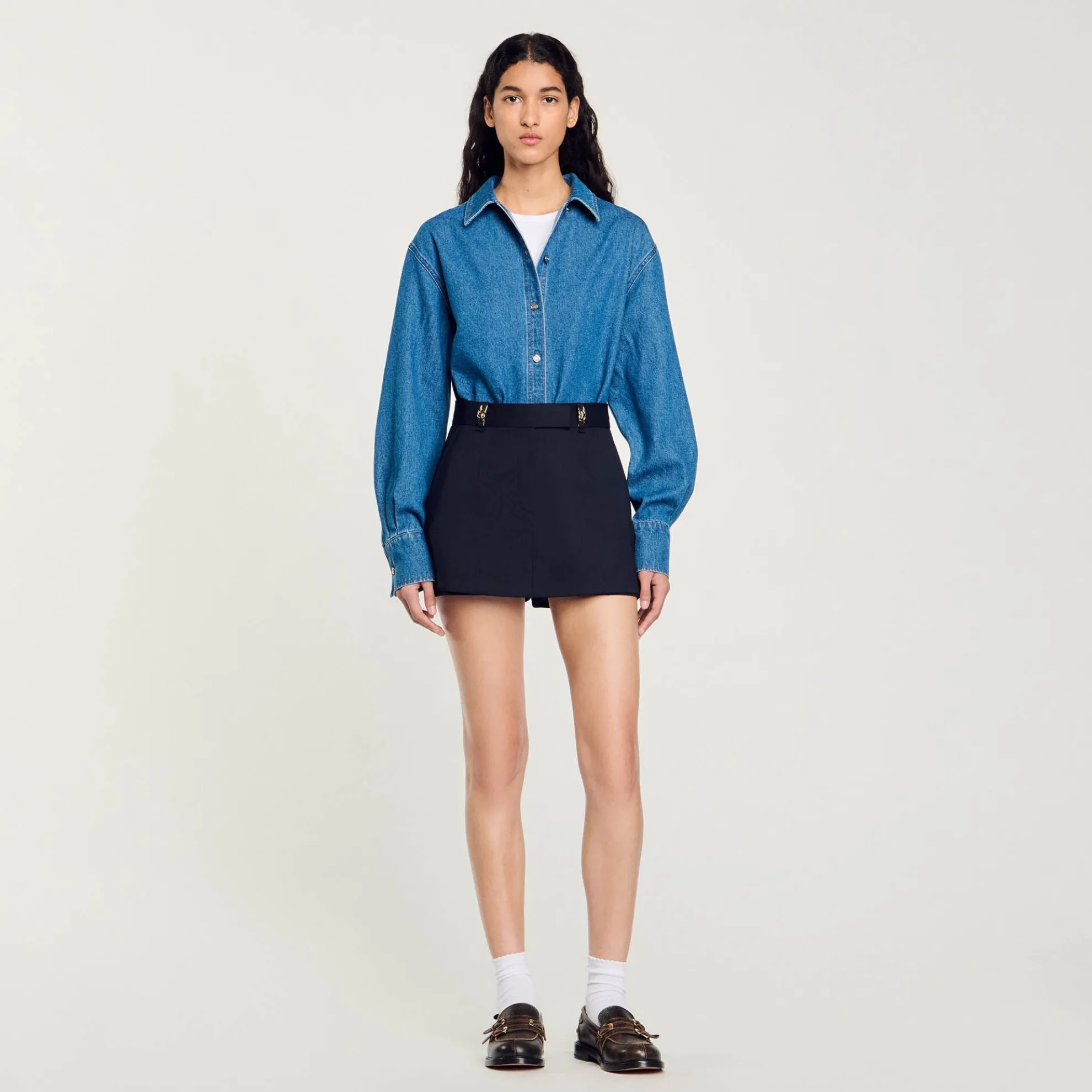 Skort Met Mooie Riemlussen