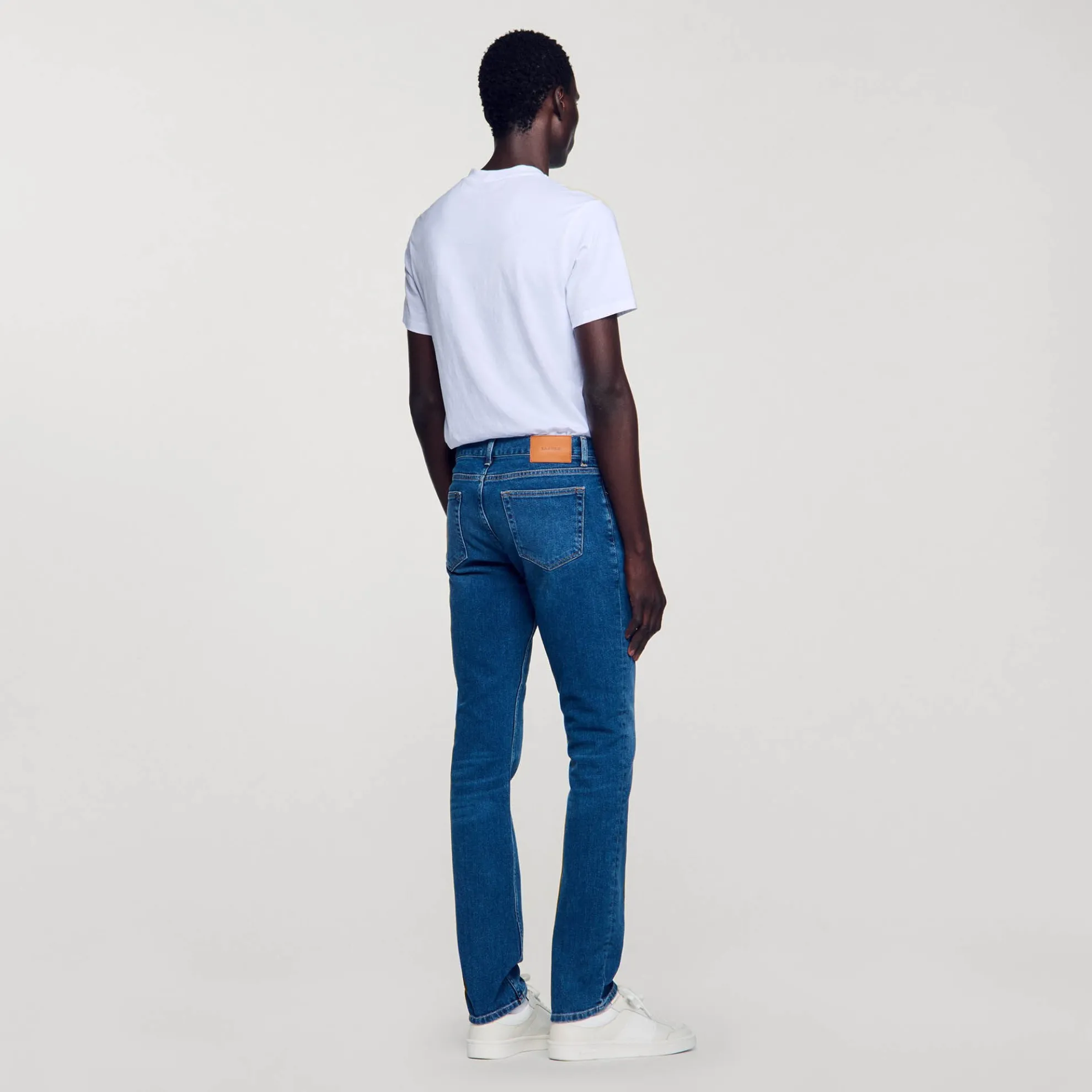 Slimfit Jeans Met Waterless Bleekproces