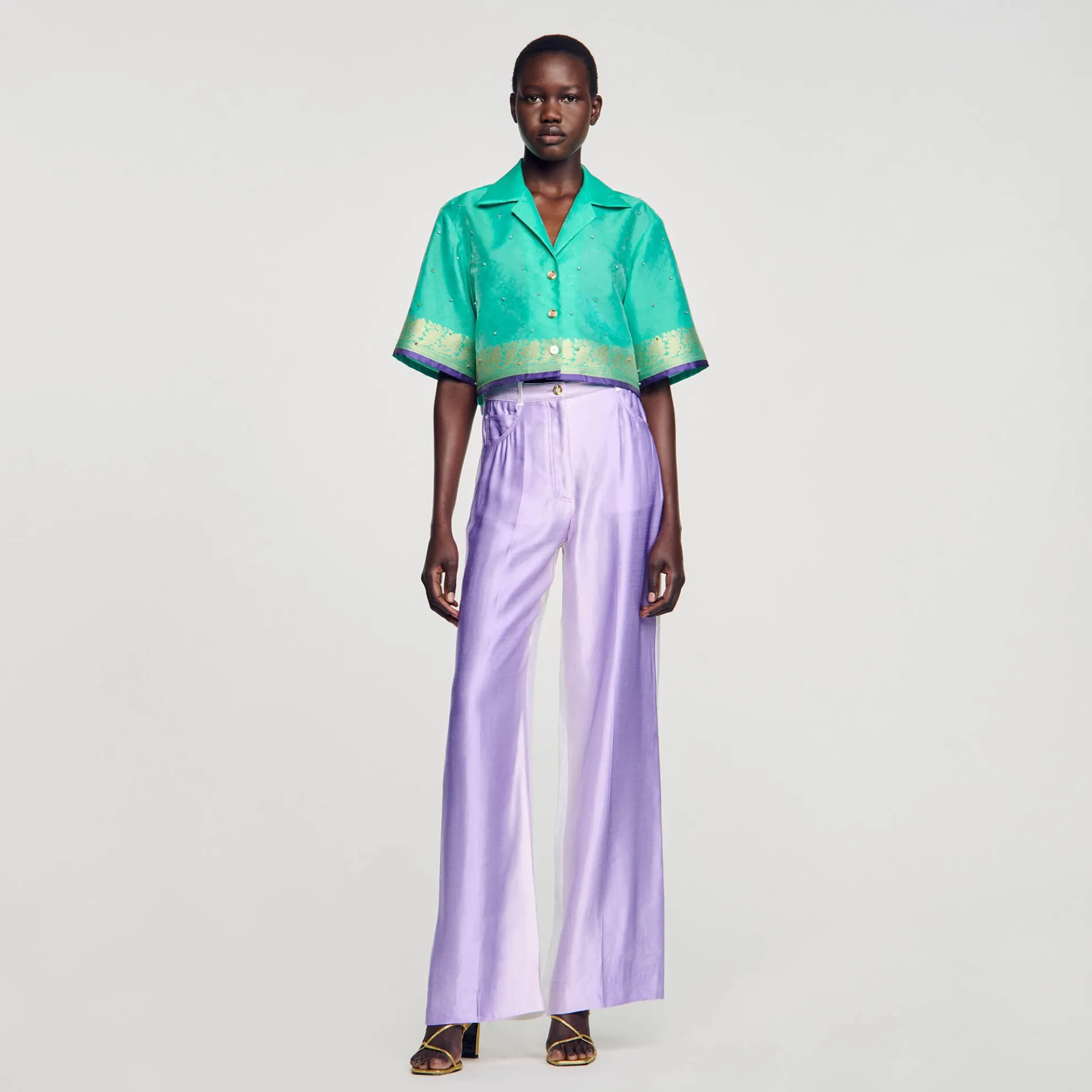 Soepelvallende Pantalon