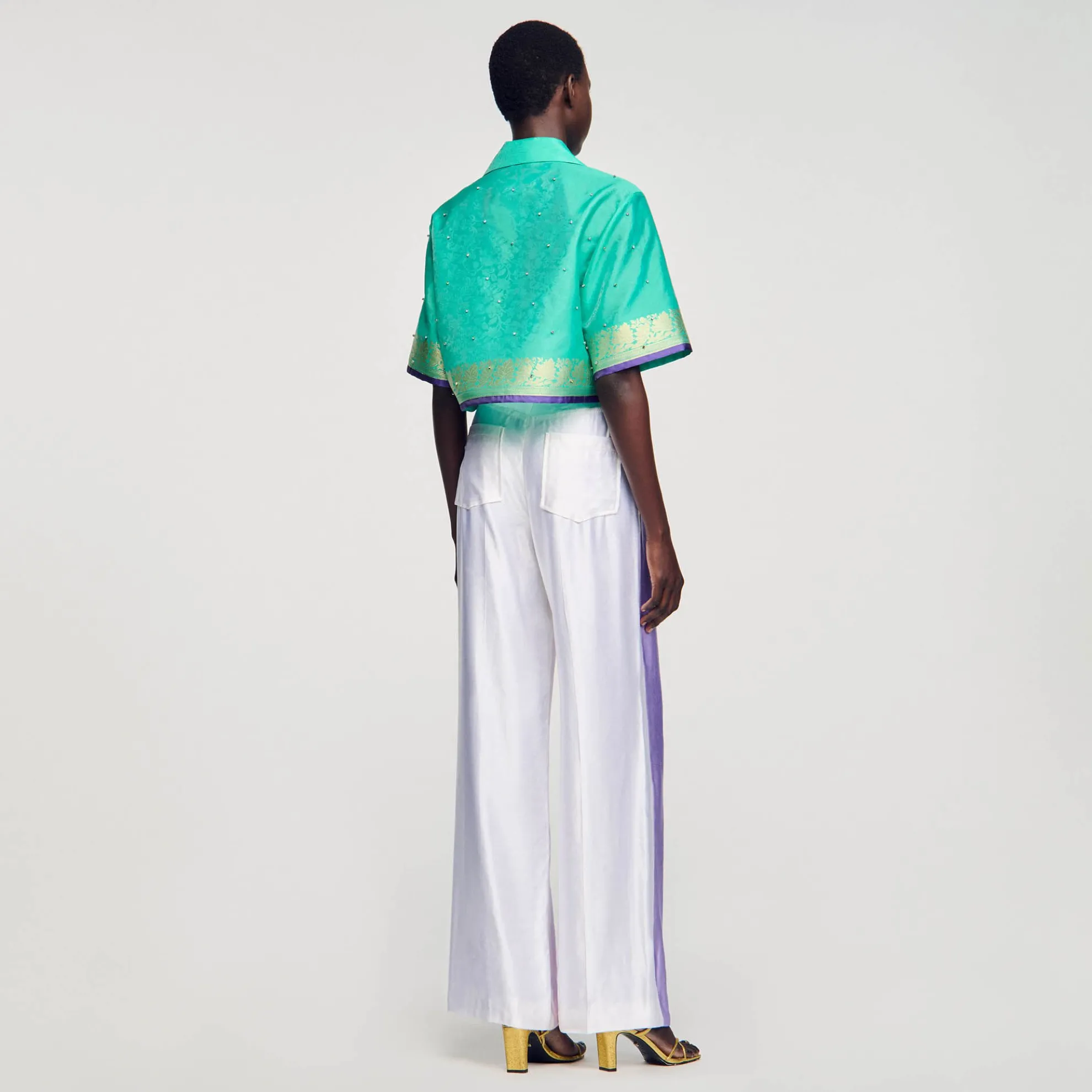 Soepelvallende Pantalon