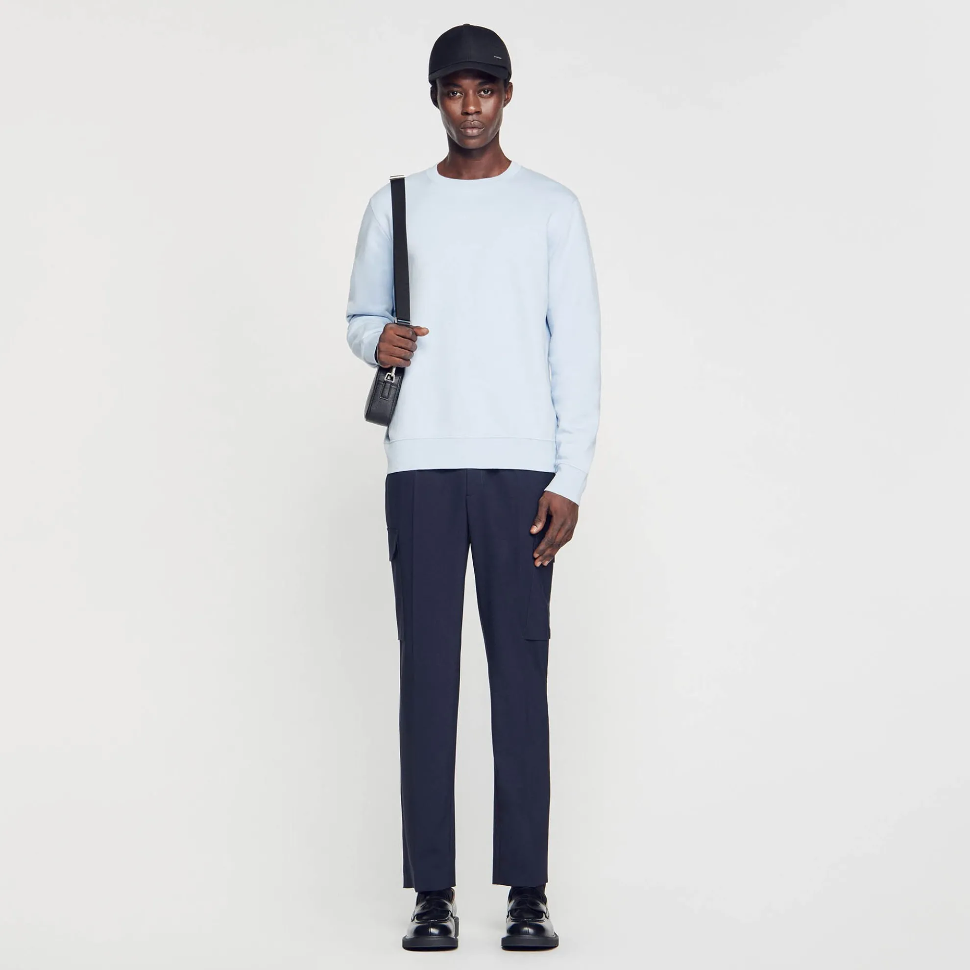 Sweater Van Joggingstof Met Borduursel