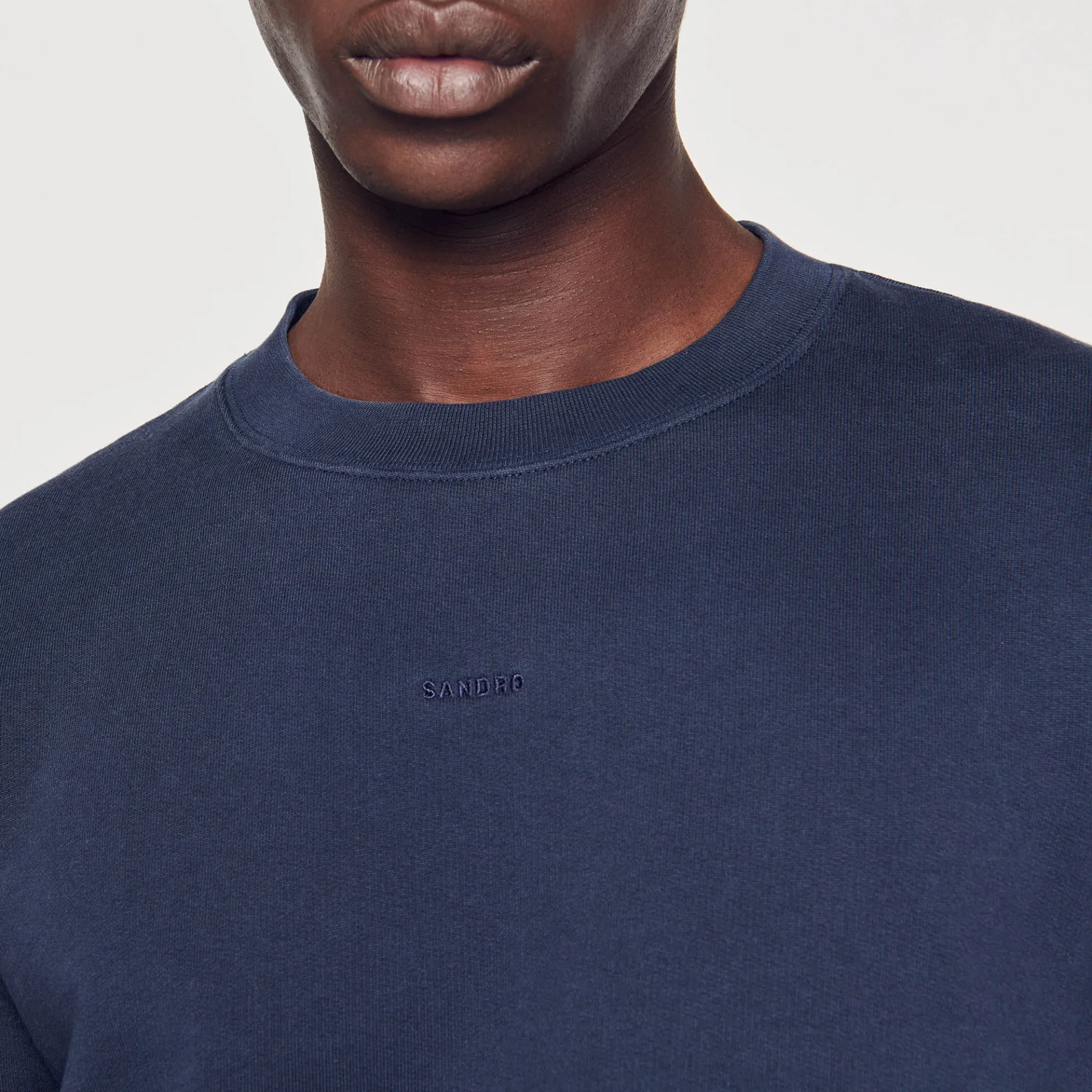 Sweater Van Joggingstof Met Borduursel