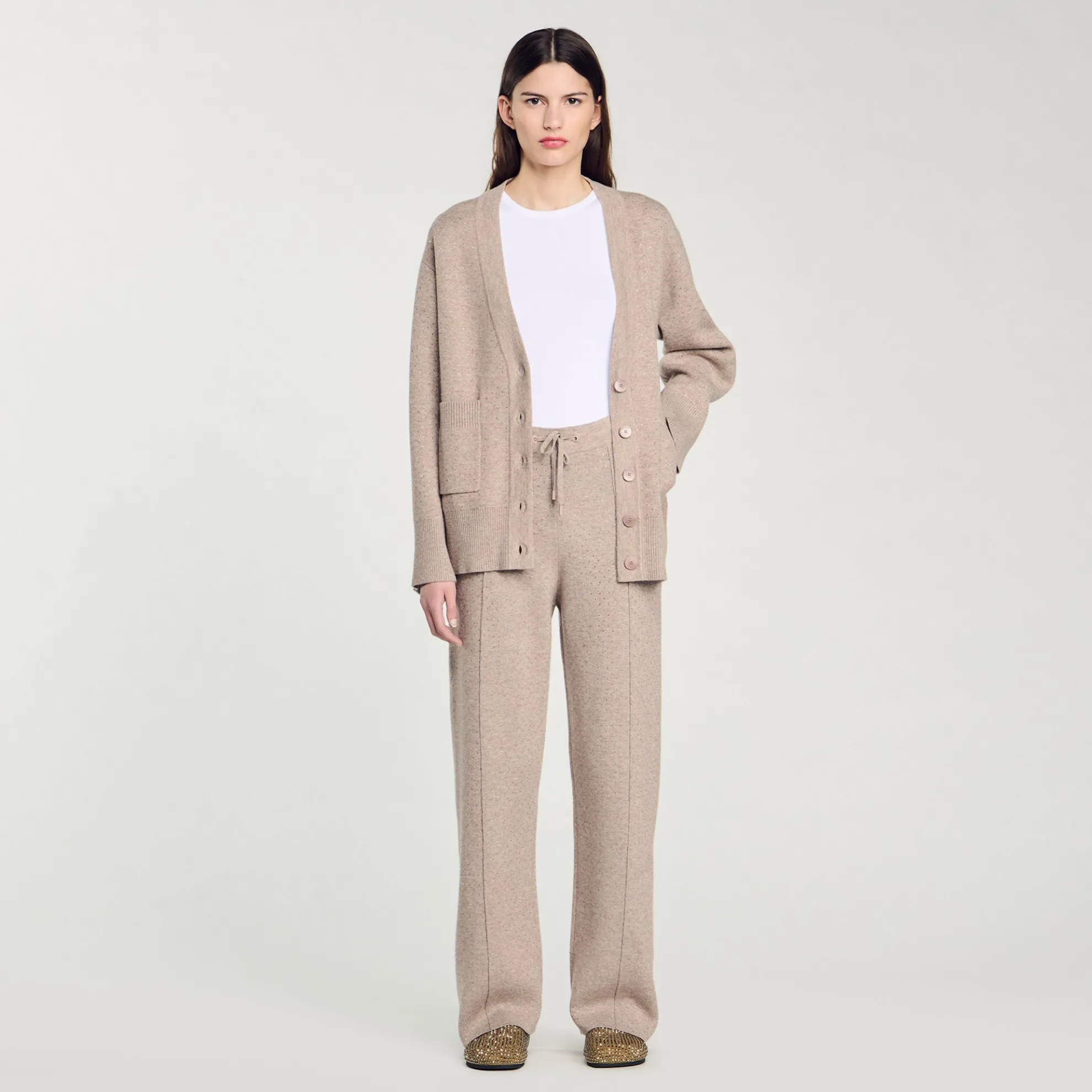 Tricot Broek Met Stras