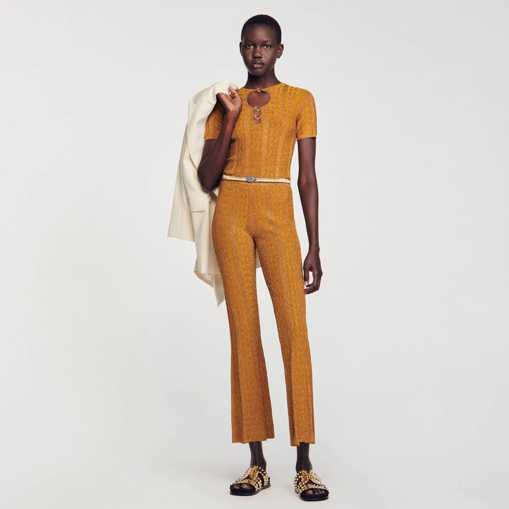 Trui Gebreid Glinsterend