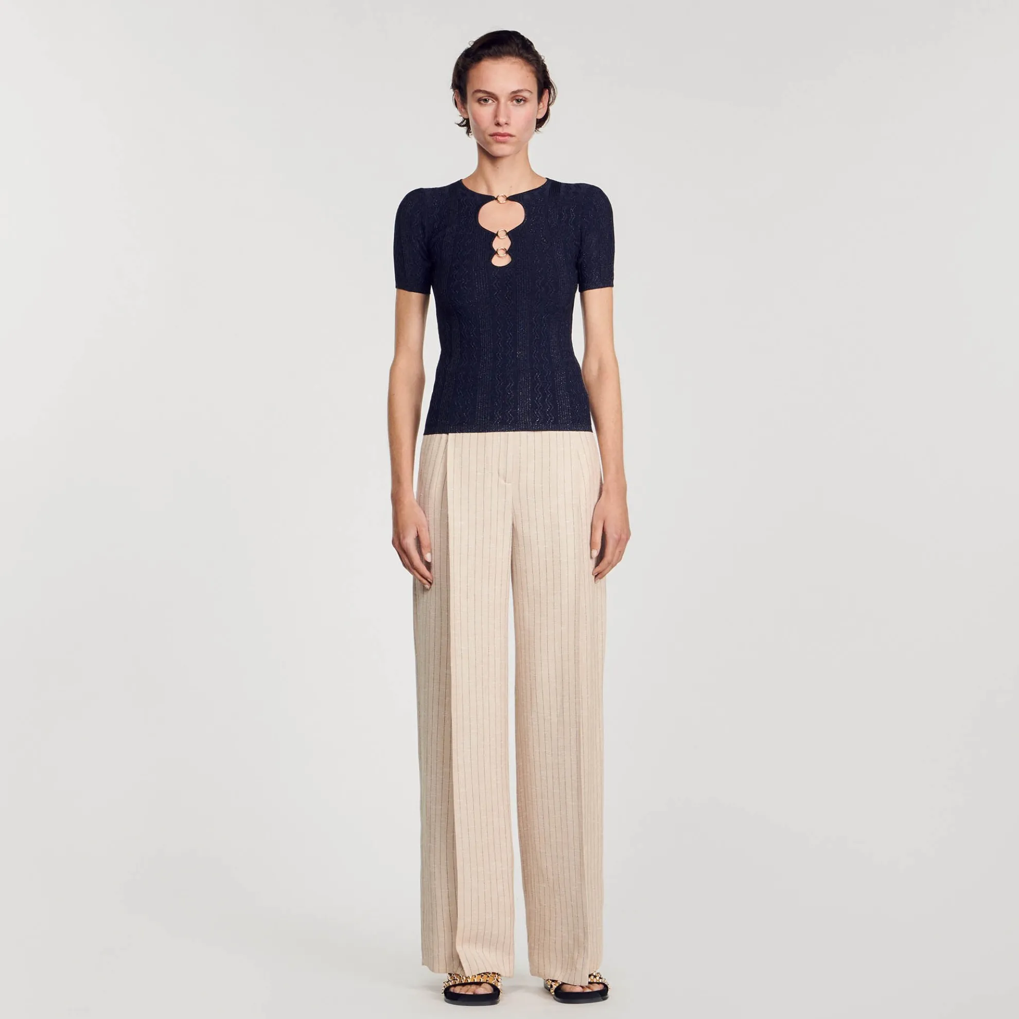 Trui Gebreid Glinsterend