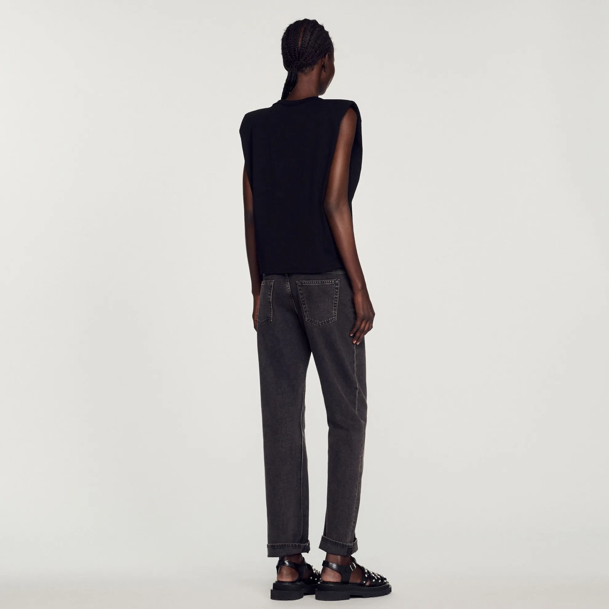 T-shirt Met Druppel Met Stras