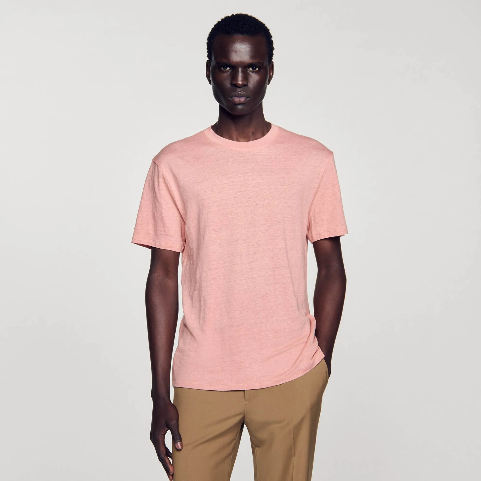 T-shirt Van Gecertificeerd Linnen