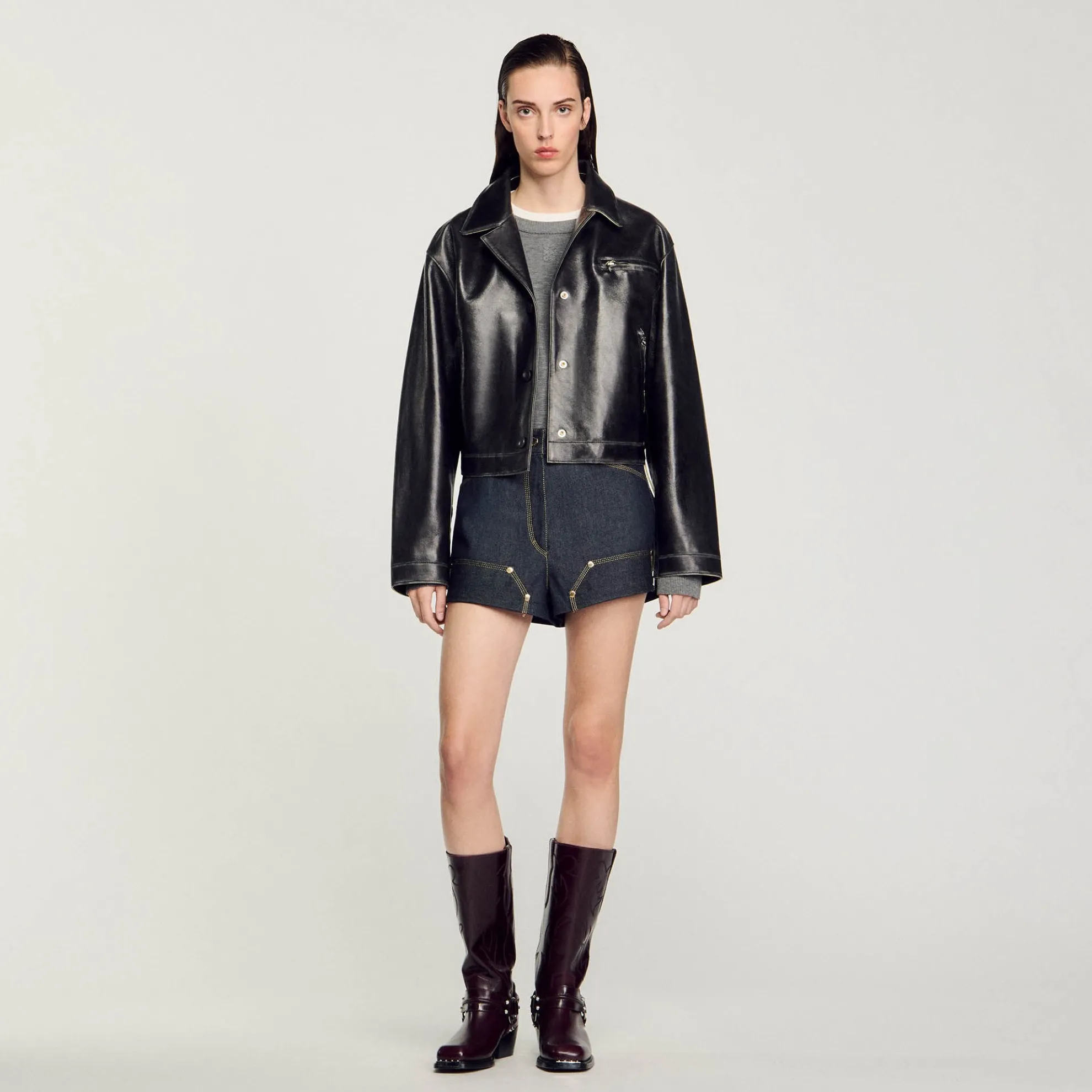 Verouderd Leren Jack